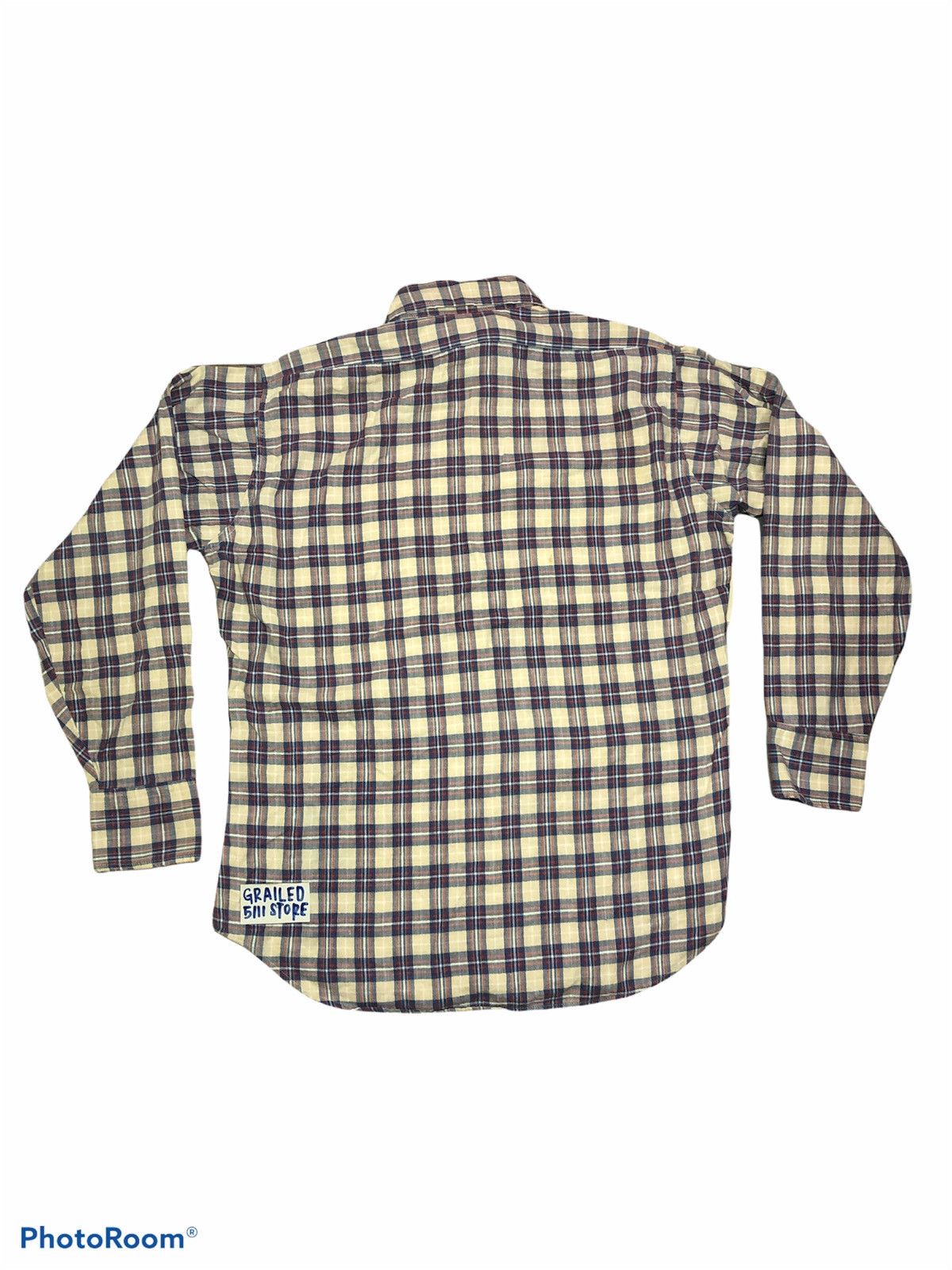 Flannel × Levi's × Vintage VTG 80s LEVIS WHITE TAB FLANNEL Size US L / EU 52-54 / 3 - 2 Thumbnail