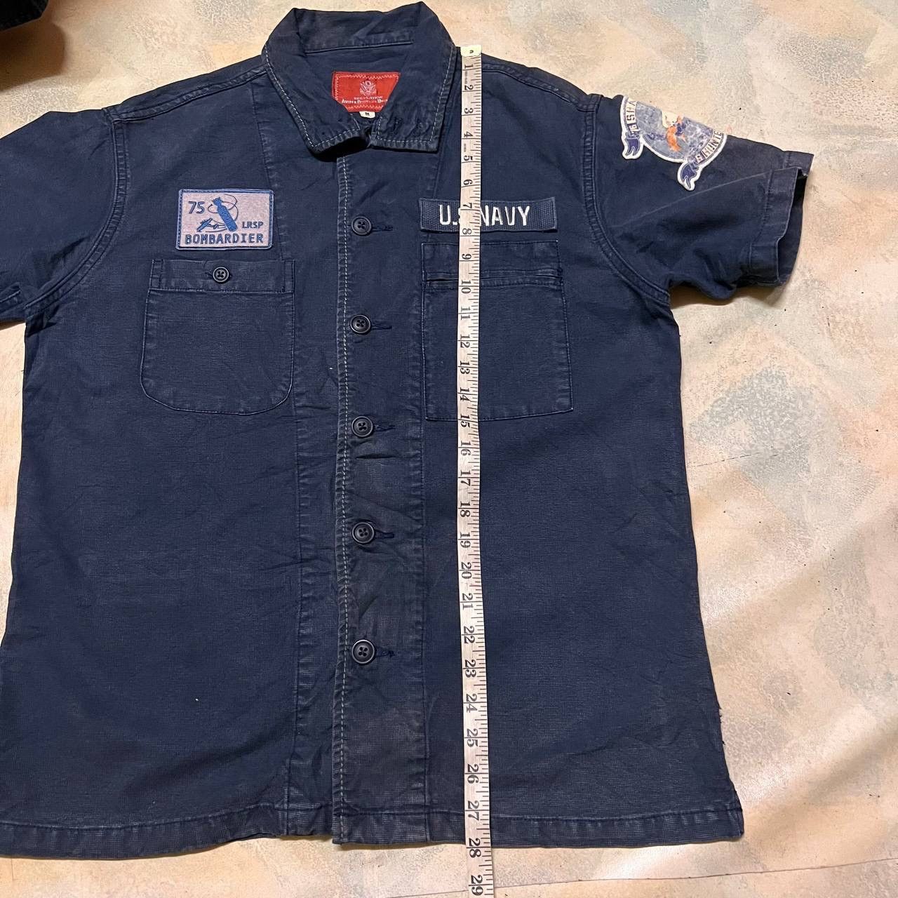 Avirex Vintage Avirex Military Style Button Up Shirt Size US M / EU 48-50 / 2 - 13 Thumbnail