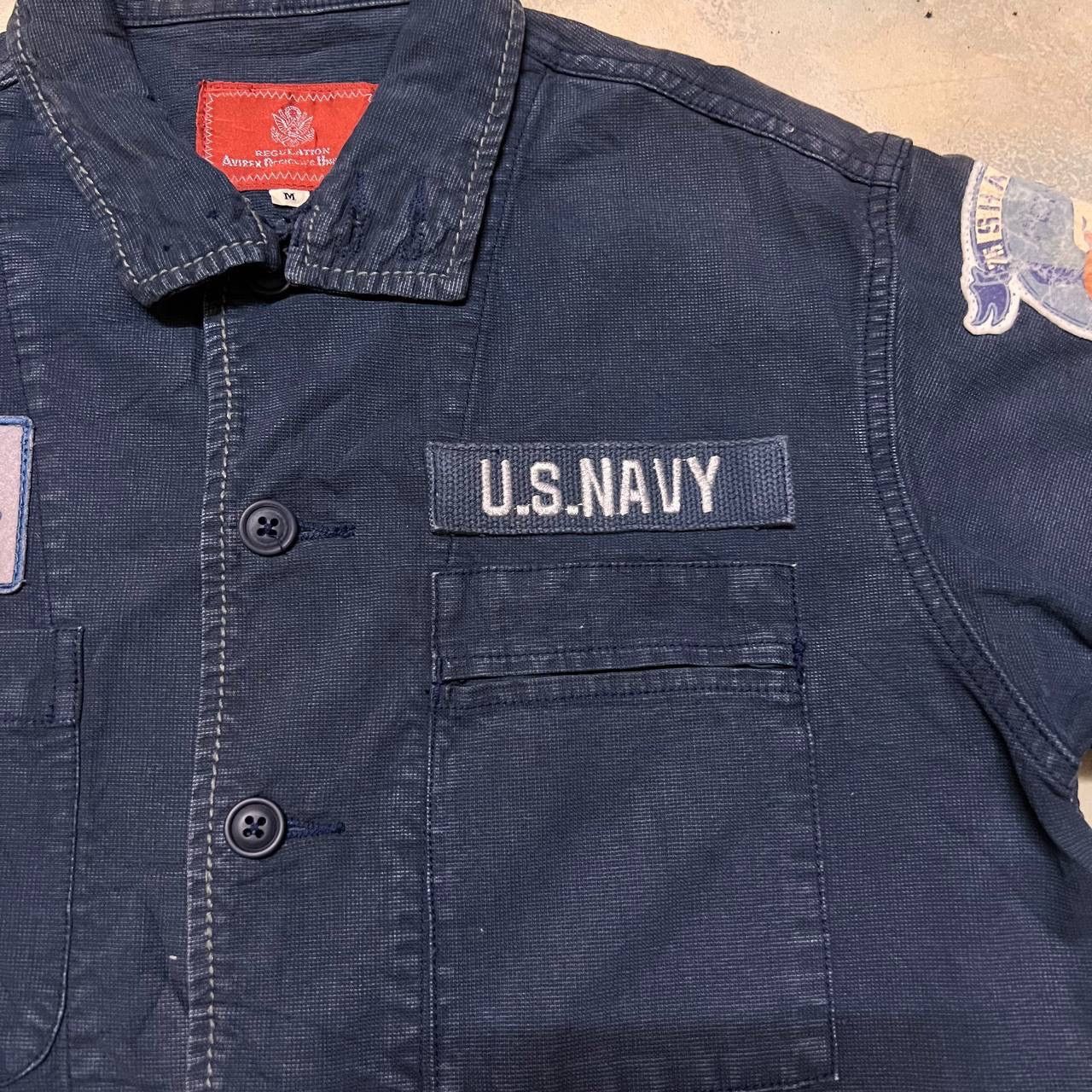 Avirex Vintage Avirex Military Style Button Up Shirt Size US M / EU 48-50 / 2 - 3 Thumbnail