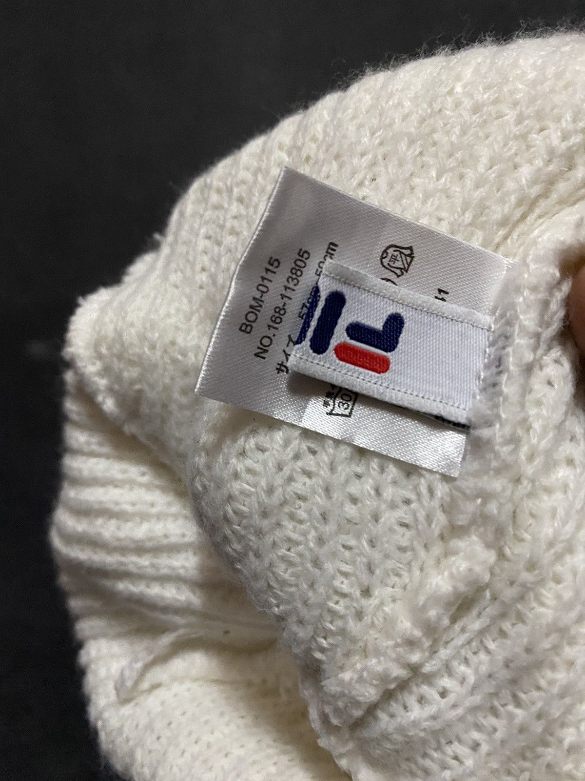 Fila 🔥SALE🔥FILA JAPANESE FONT KNITED BEANIE Size ONE SIZE - 6 Thumbnail