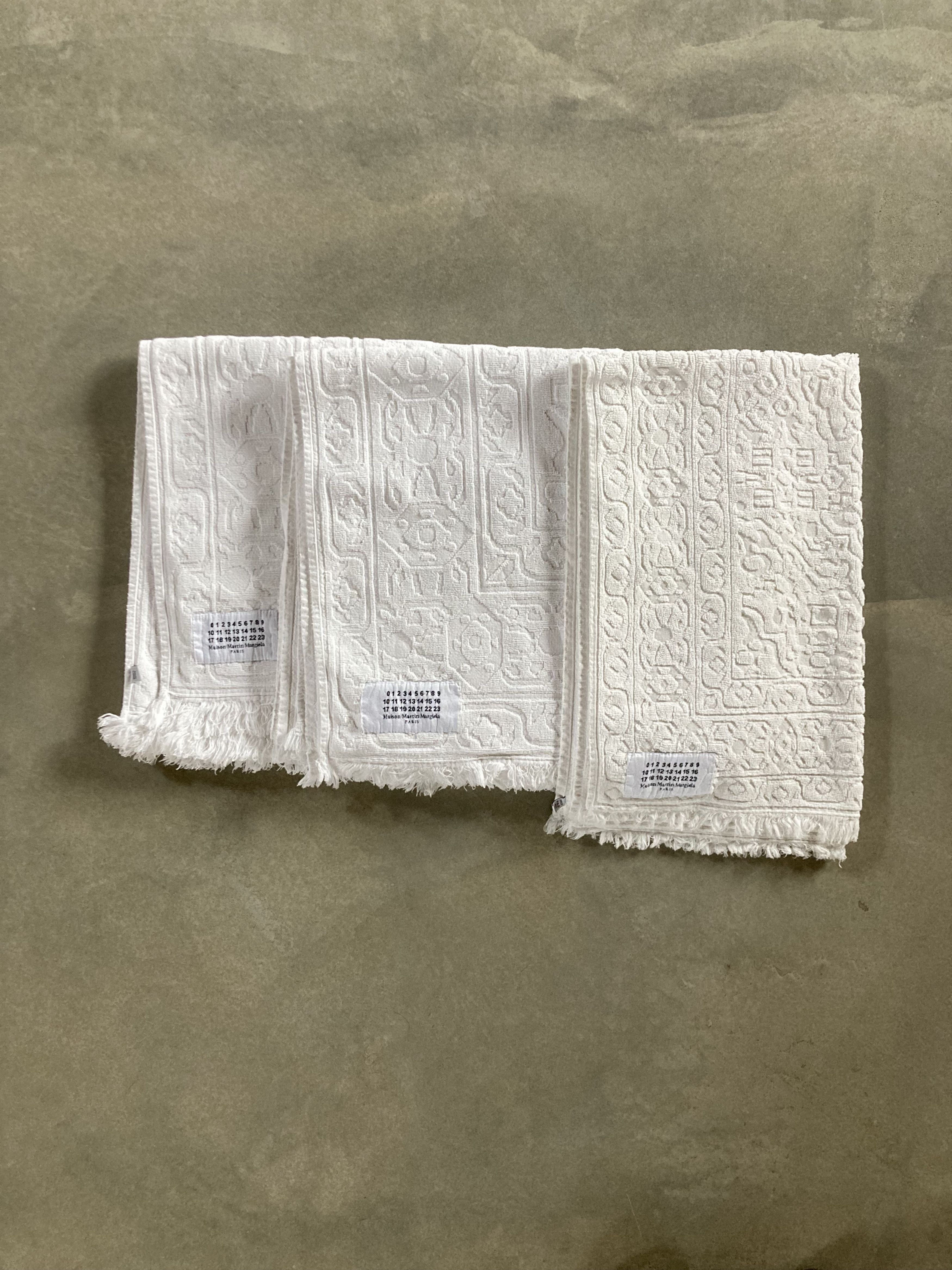 Maison Margiela Set of 3 Bath Mats | Grailed