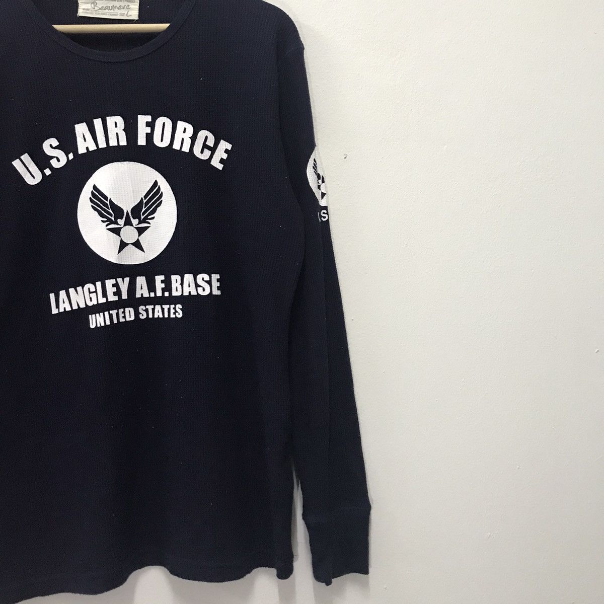 Japanese Brand × Vintage Vintage Beaumere US Air Force Sweatshirt Size US M / EU 48-50 / 2 - 5 Thumbnail
