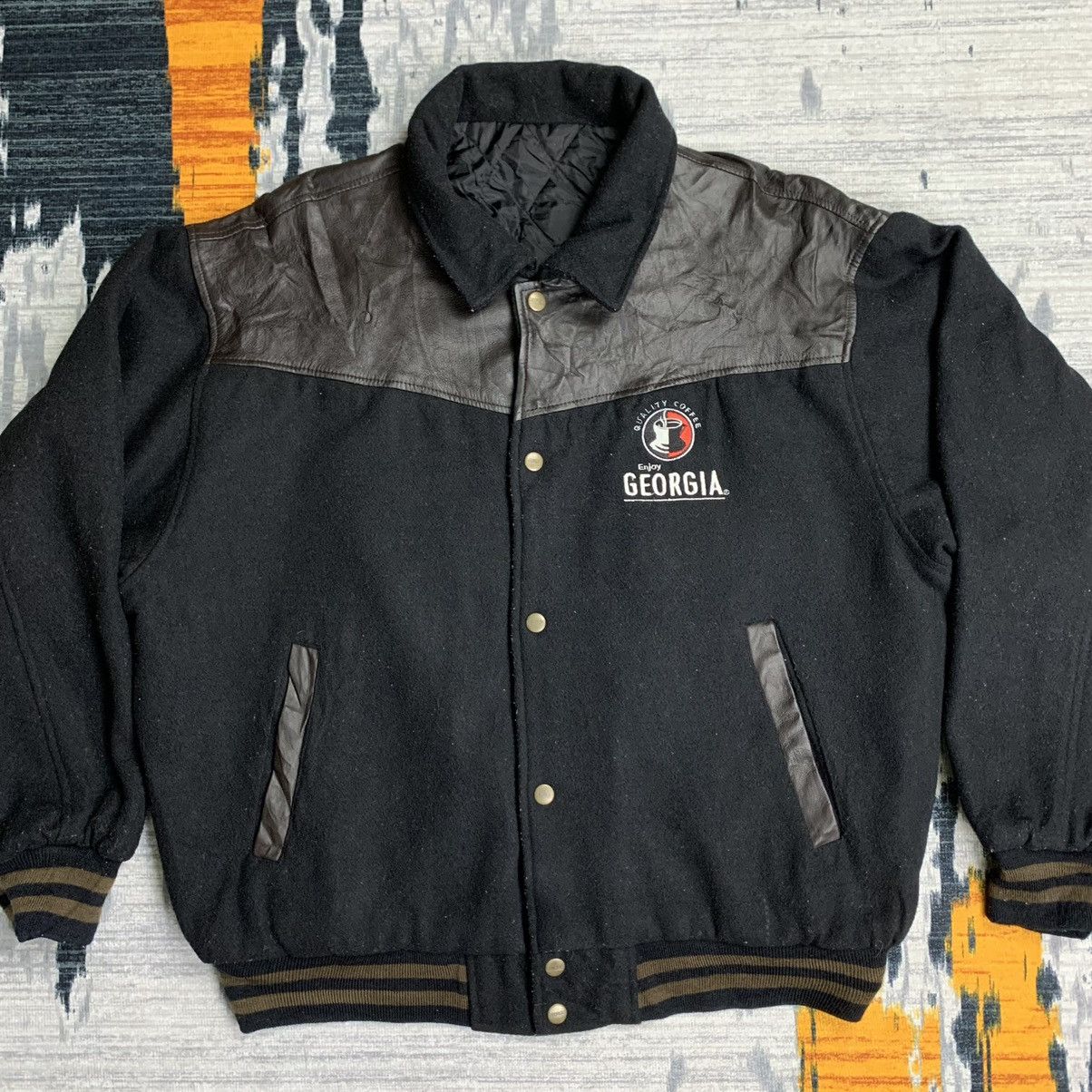 Japanese Brand × Vintage 🔥NK185🔥Georgia vintage varsity jackets Size US L / EU 52-54 / 3 - 2 Thumbnail