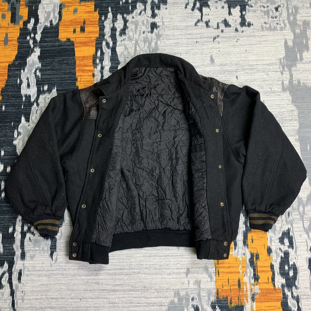 Japanese Brand × Vintage 🔥NK185🔥Georgia vintage varsity jackets Size US L / EU 52-54 / 3 - 6 Thumbnail