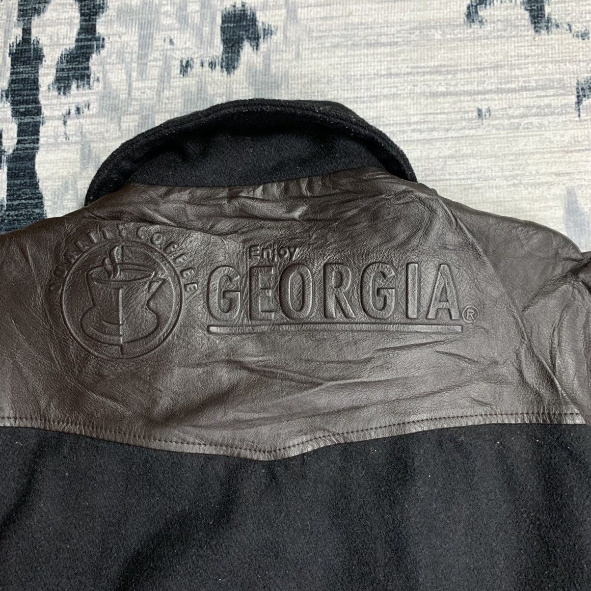 Japanese Brand × Vintage 🔥NK185🔥Georgia vintage varsity jackets Size US L / EU 52-54 / 3 - 5 Thumbnail
