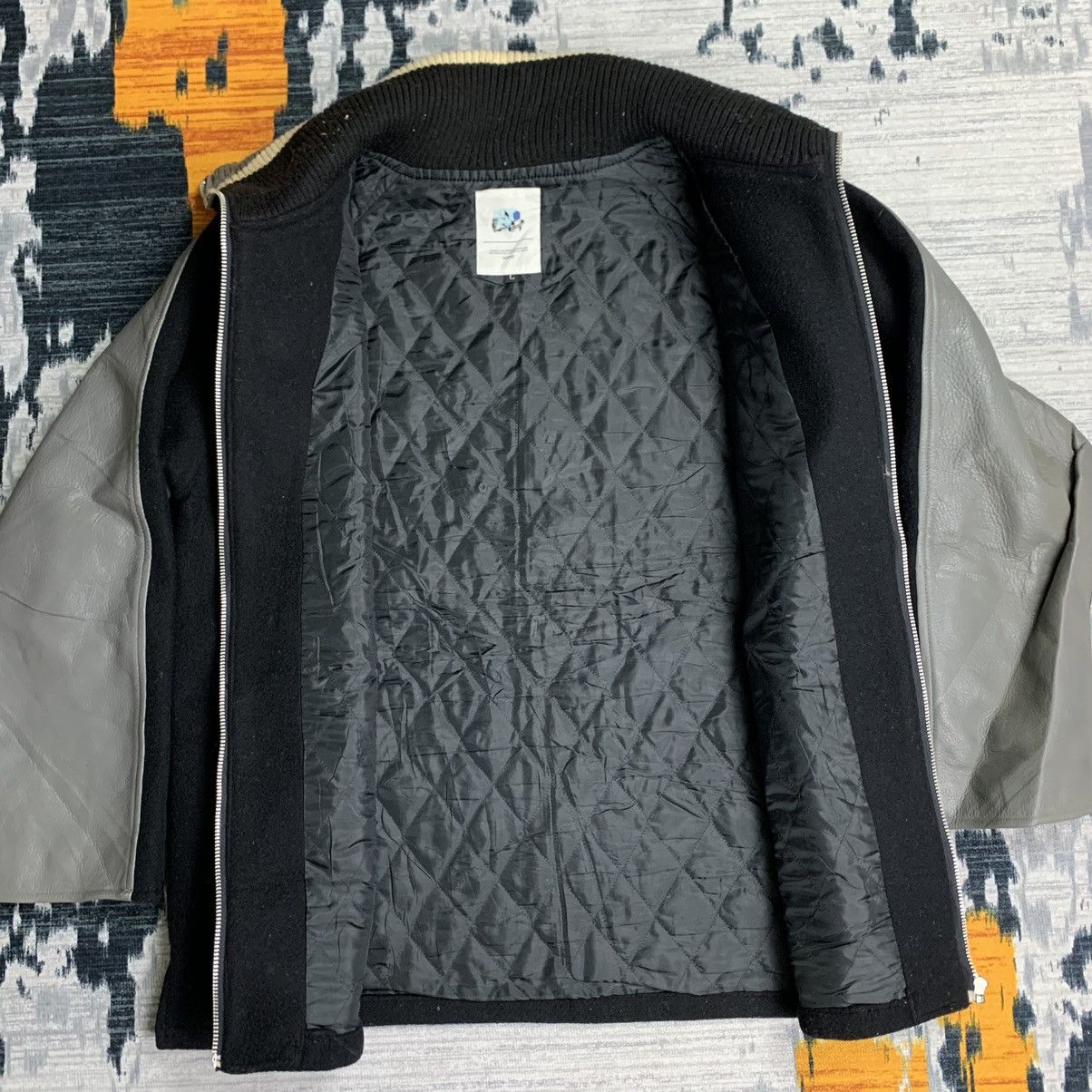 Japanese Brand 🔥NK186🔥Ropes design rare sleeve Varsity jackets Size US L / EU 52-54 / 3 - 7 Thumbnail