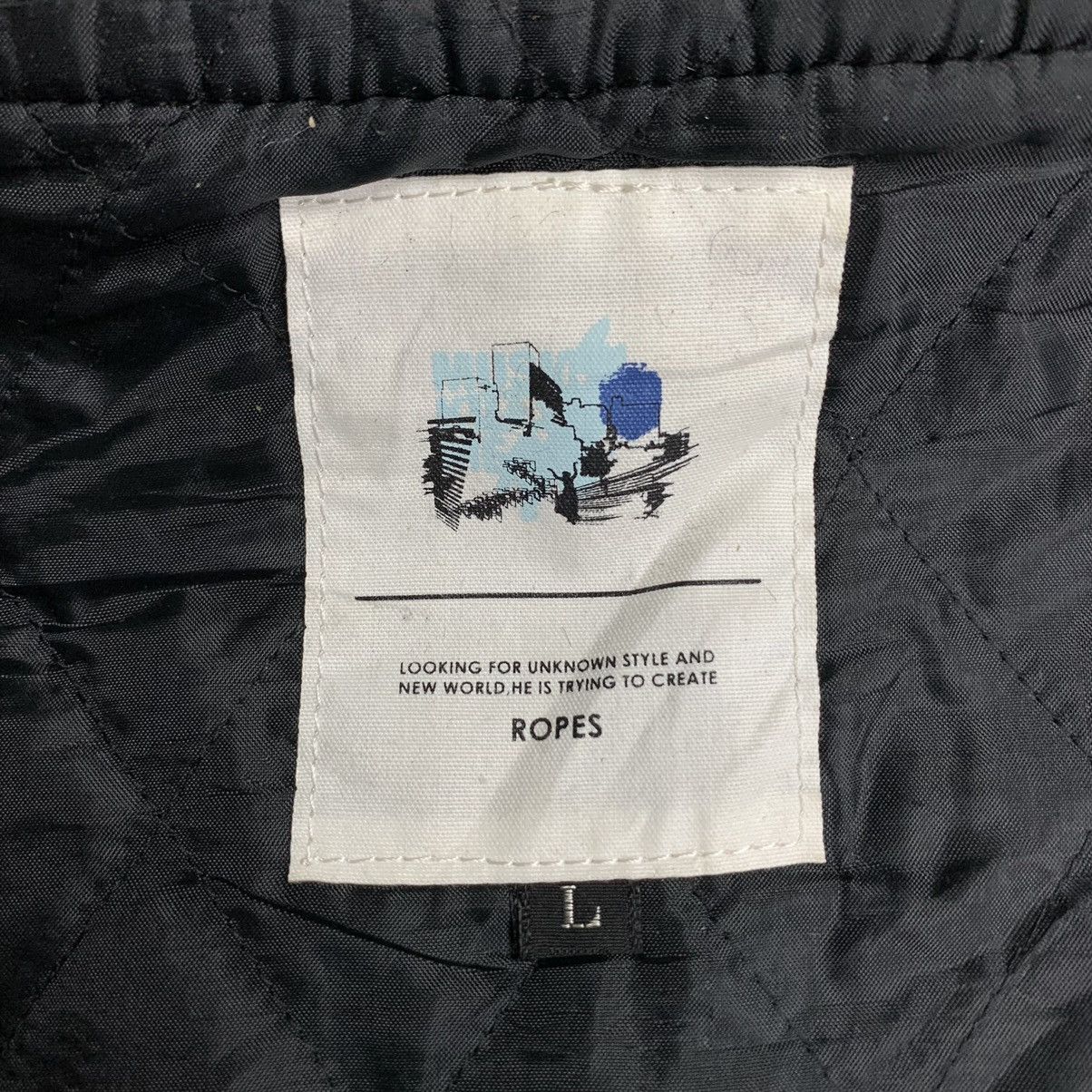Japanese Brand 🔥NK186🔥Ropes design rare sleeve Varsity jackets Size US L / EU 52-54 / 3 - 12 Thumbnail