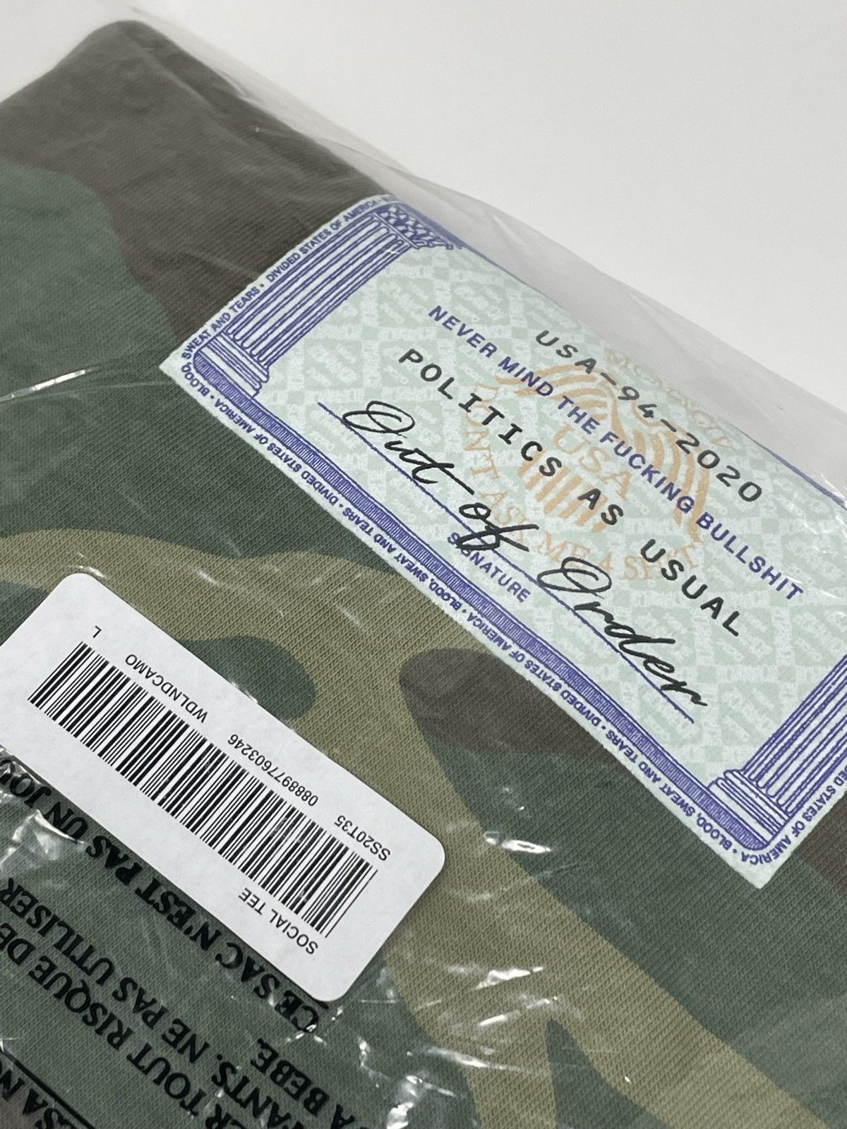 Supreme Supreme Social Tee Woodland Camo Size US L / EU 52-54 / 3 - 2 Thumbnail