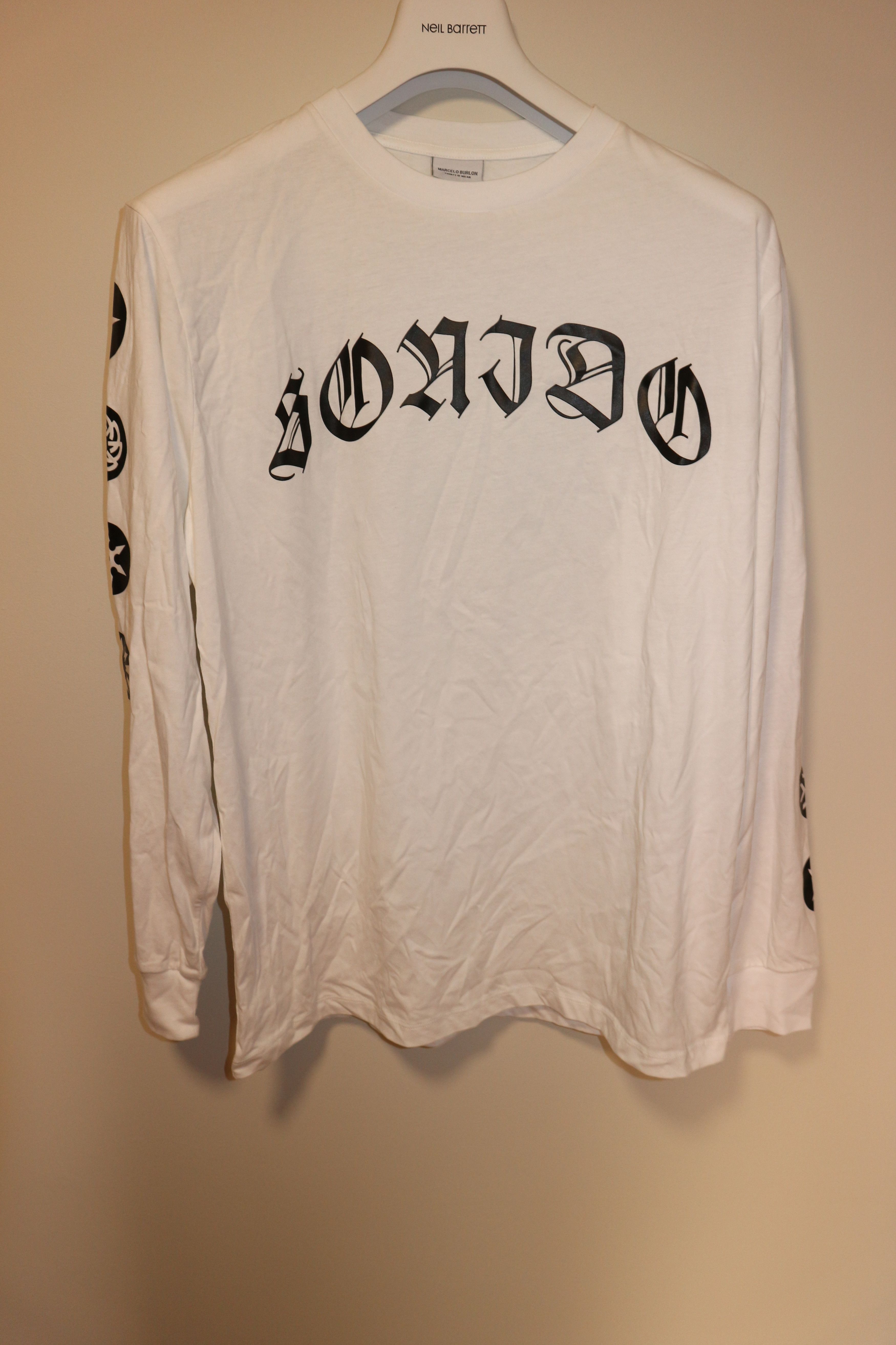 Marcelo Burlon 'Sonido' print tshirt Size US M / EU 48-50 / 2 - 1 Thumbnail
