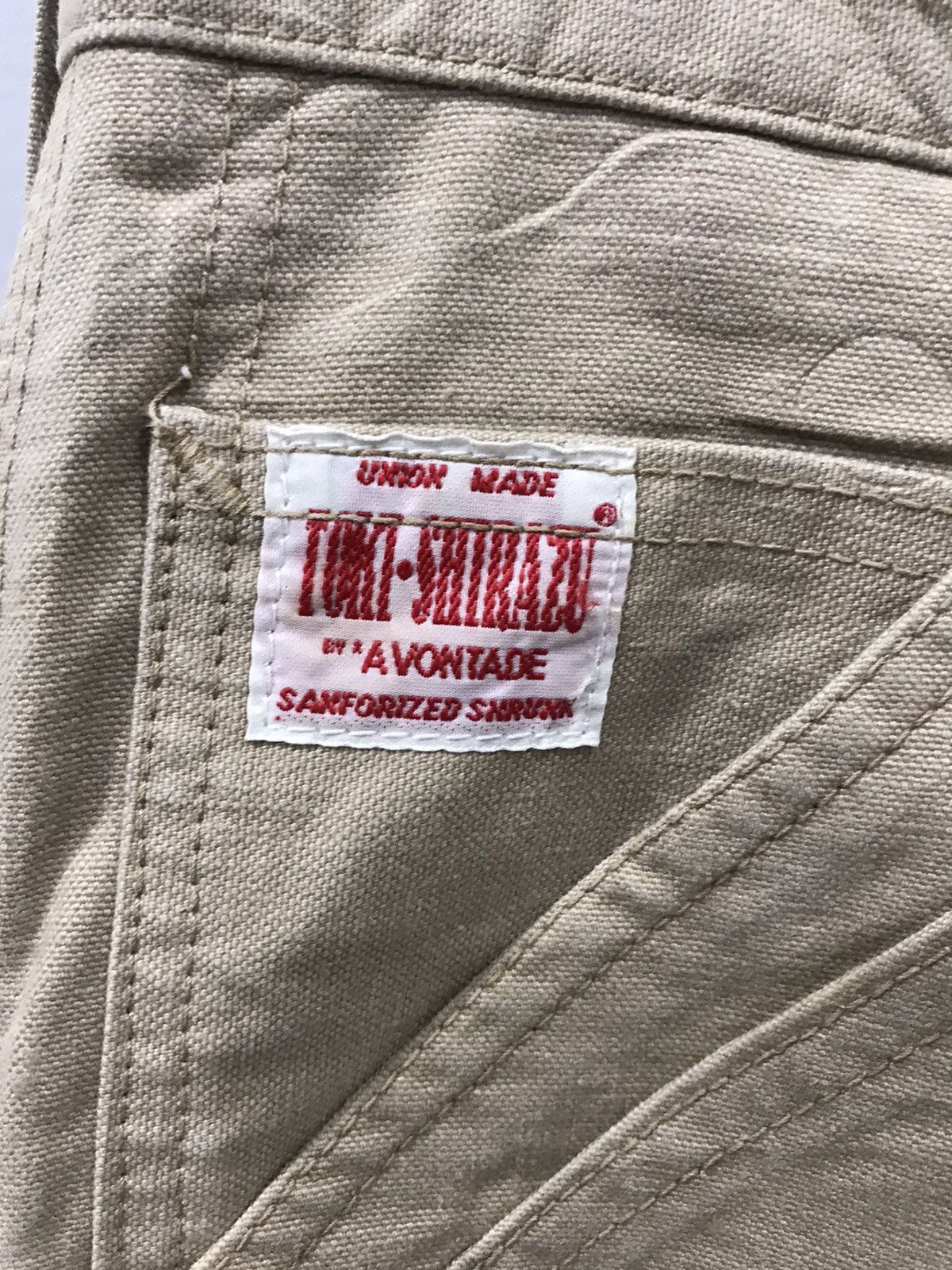 *A VONTADE A VONTADE Union Made Kazuyuki Yamakawa Japan Carpenter Pant Size US 31 - 7 Thumbnail