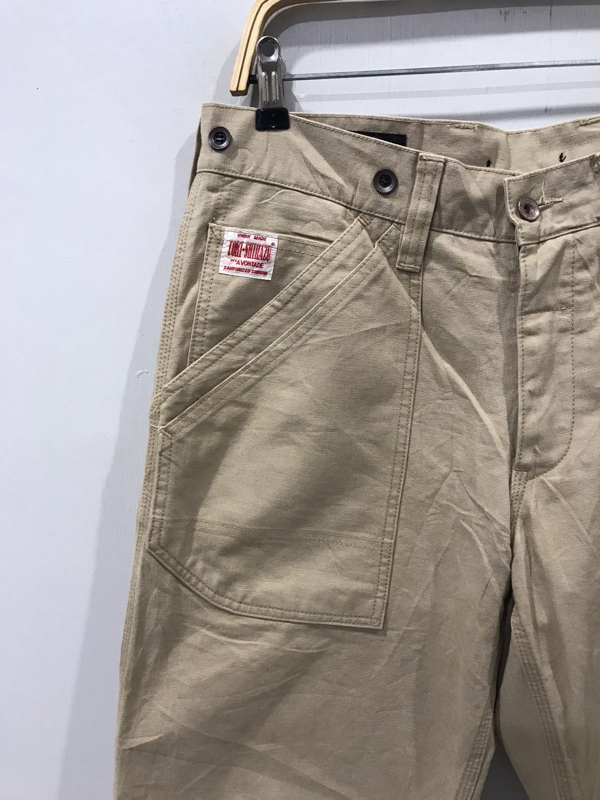 *A VONTADE A VONTADE Union Made Kazuyuki Yamakawa Japan Carpenter Pant Size US 31 - 5 Thumbnail