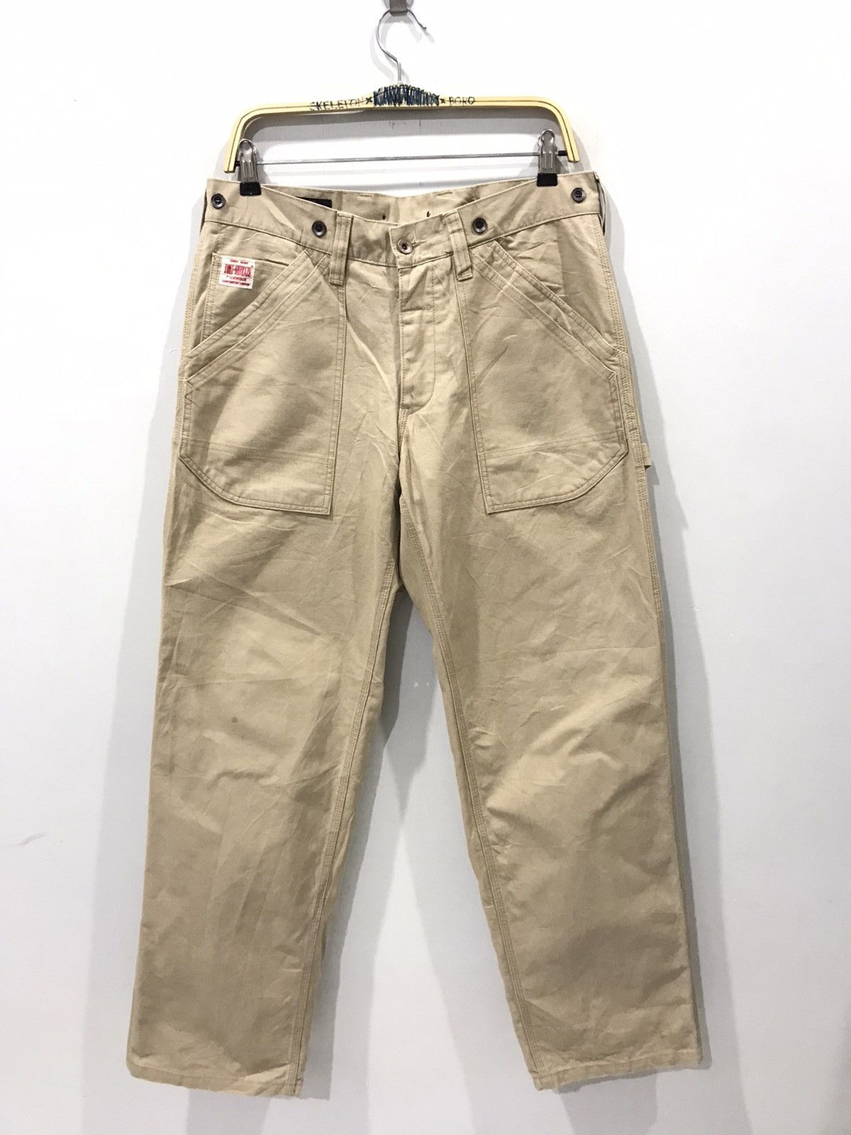 *A VONTADE A VONTADE Union Made Kazuyuki Yamakawa Japan Carpenter Pant Size US 31 - 3 Thumbnail
