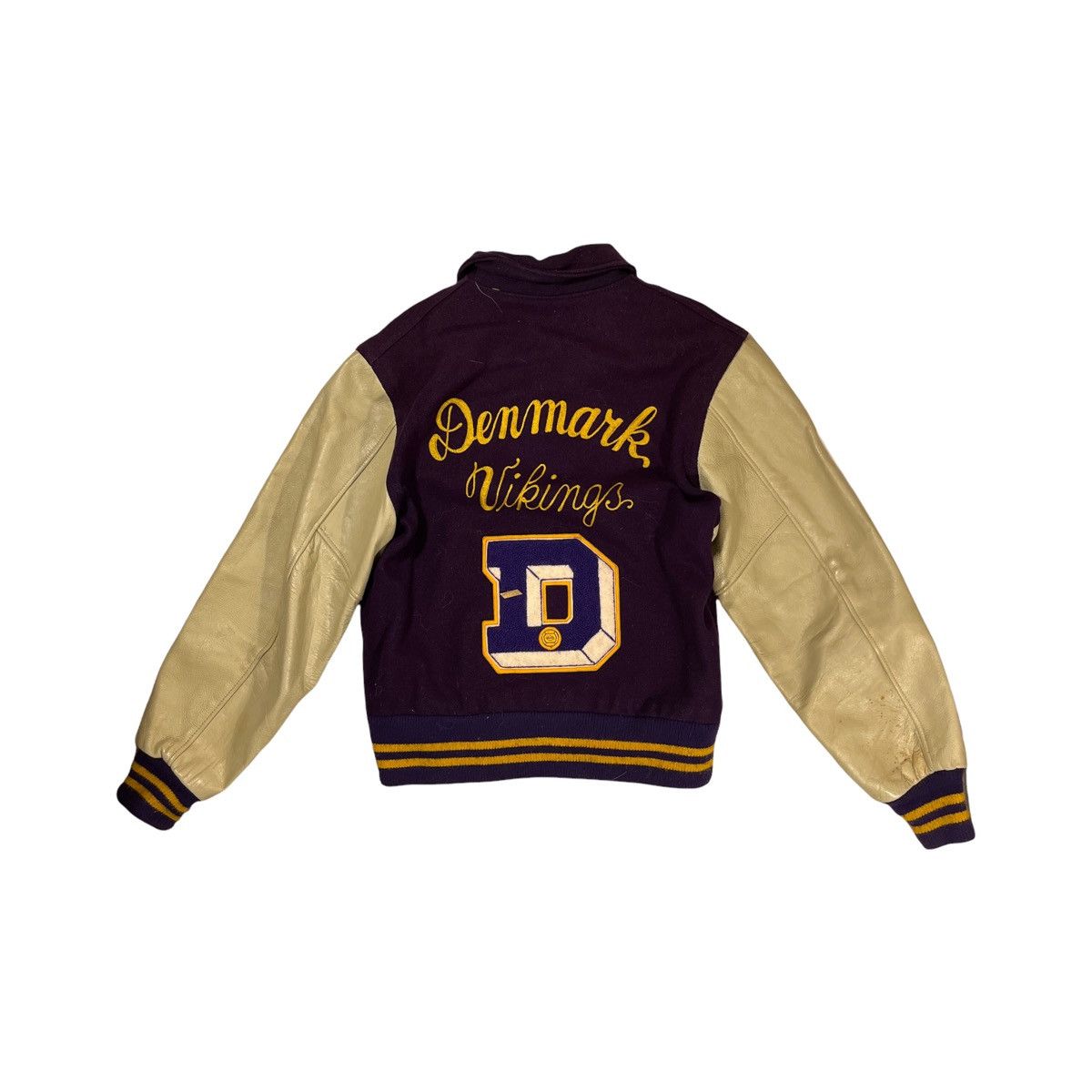 Dehen 1920 × Vintage Vintage Denmark Vikings Varsity Jacket Size US S / EU 44-46 / 1 - 4 Thumbnail