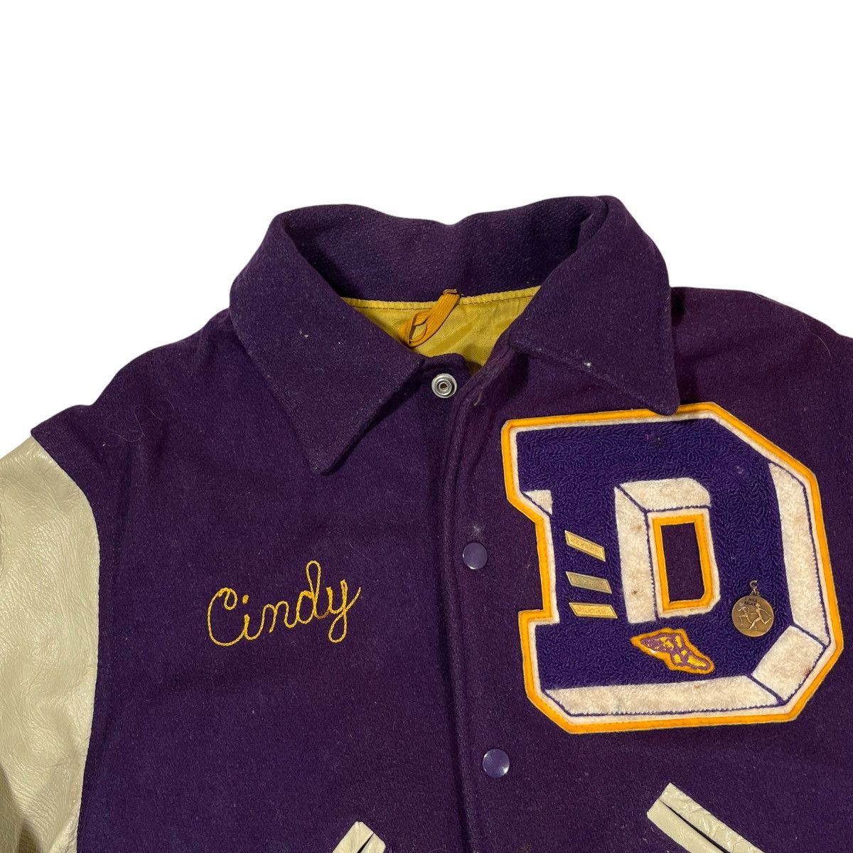 Dehen 1920 × Vintage Vintage Denmark Vikings Varsity Jacket Size US S / EU 44-46 / 1 - 2 Thumbnail