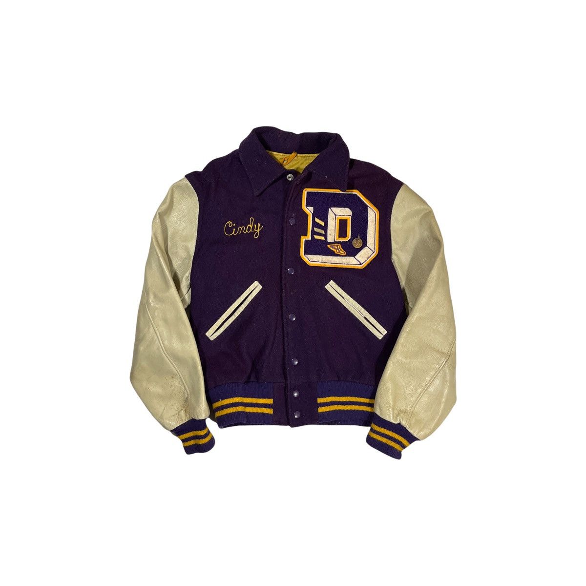 Dehen 1920 × Vintage Vintage Denmark Vikings Varsity Jacket Size US S / EU 44-46 / 1 - 1 Thumbnail