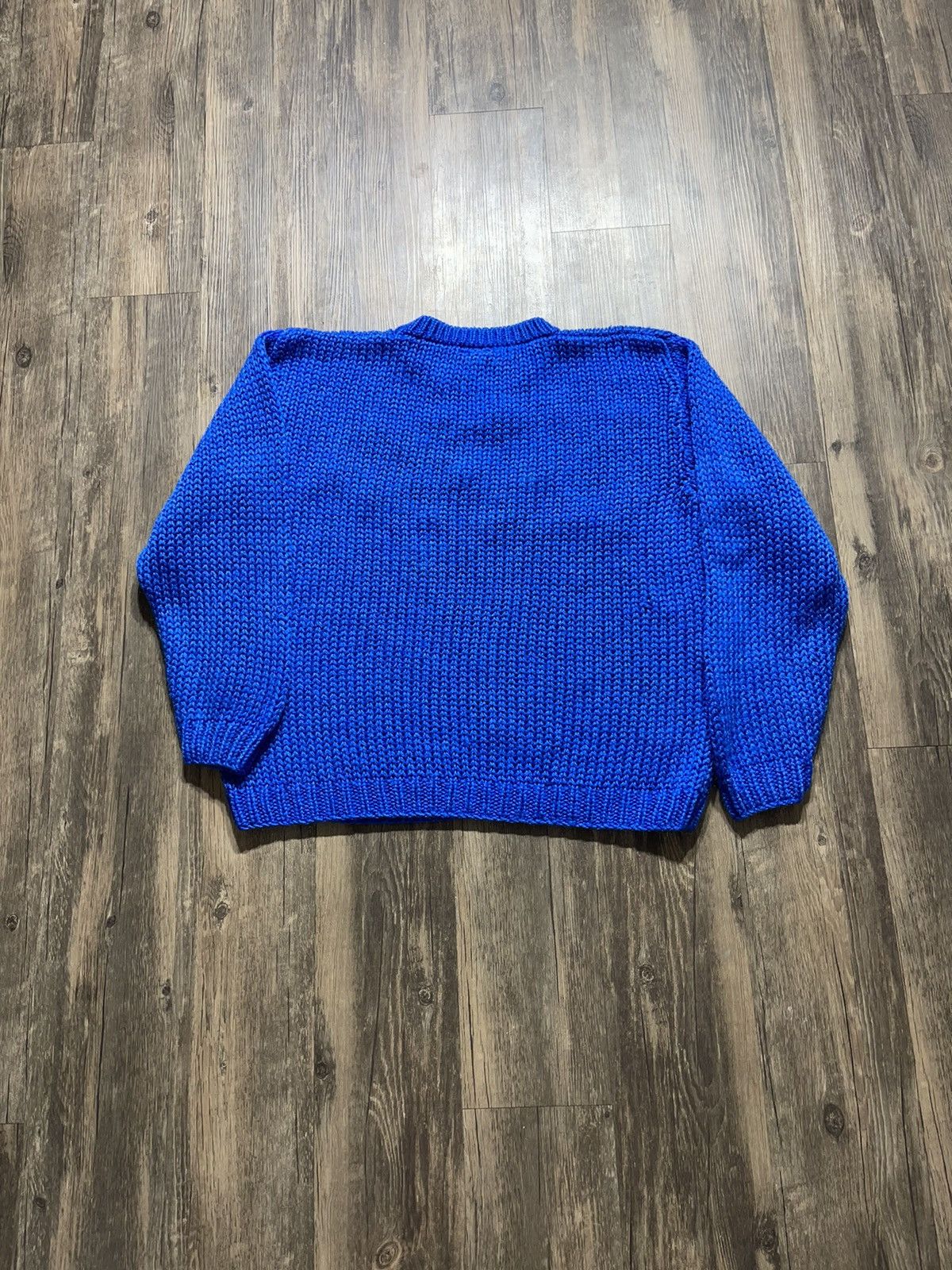 Vintage Vintage Elephant Boxy Knitted Sweater Size US M / EU 48-50 / 2 - 2 Thumbnail