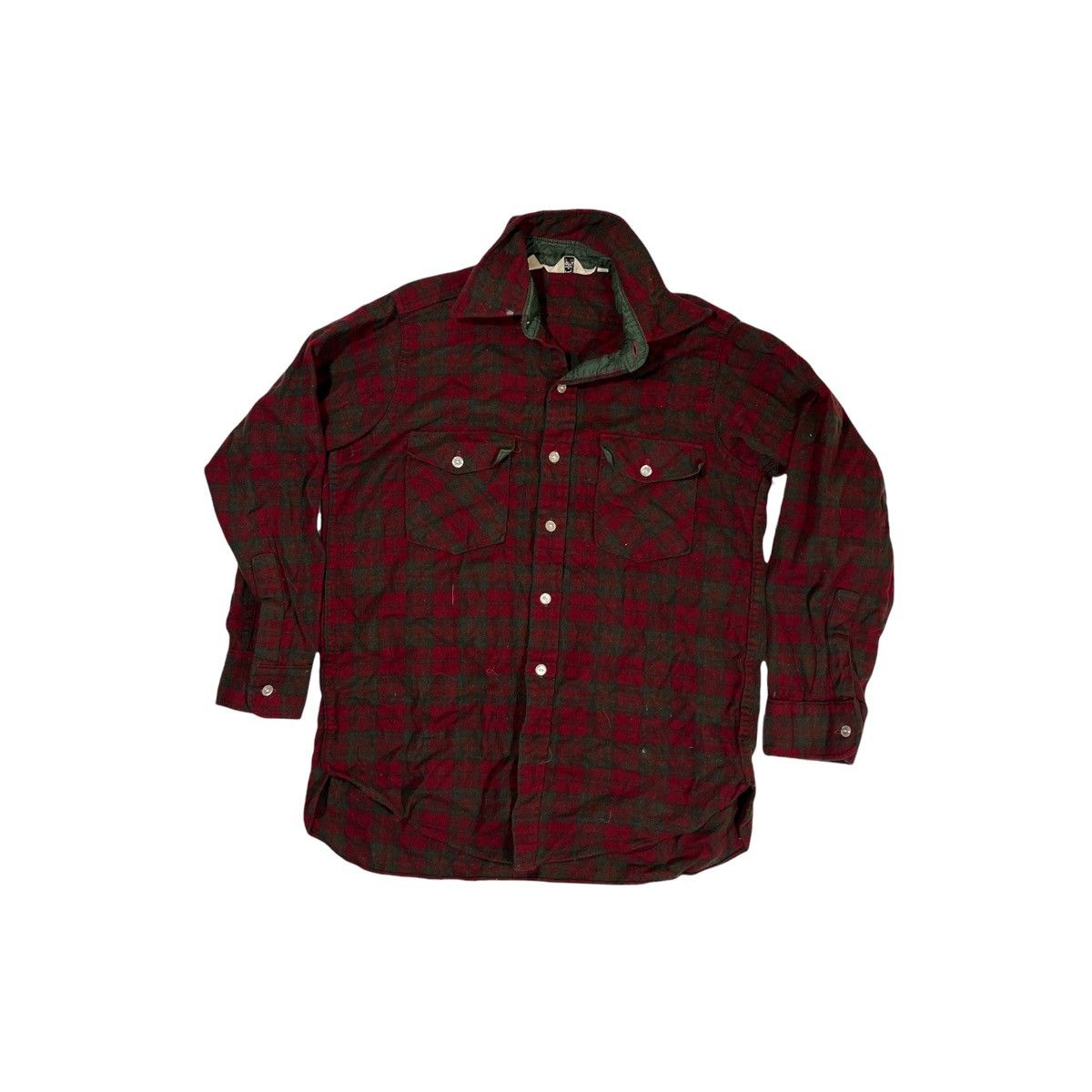 Vintage Vintage Woolrich Wool Flannel Size US L / EU 52-54 / 3 - 1 Thumbnail
