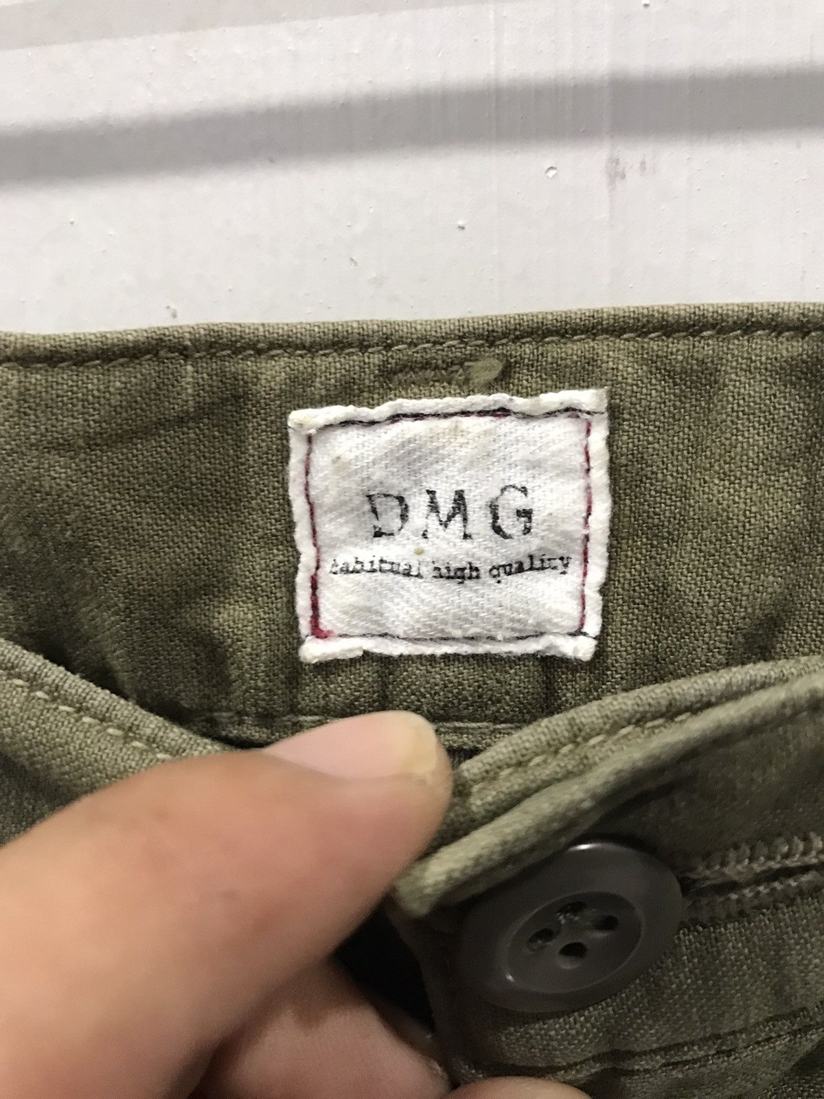 Japanese Brand DMG Japan War Era M65 Design Cargo Pant Size US 31 - 9 Thumbnail