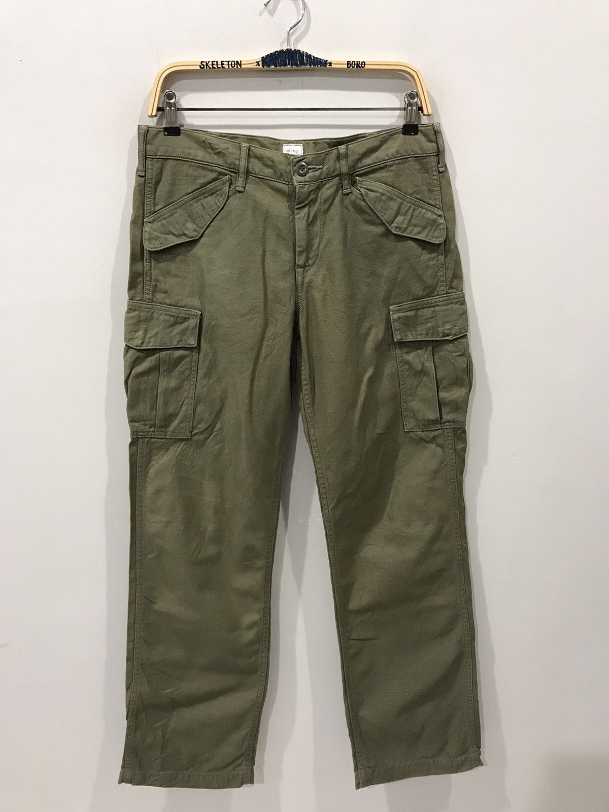 Japanese Brand DMG Japan War Era M65 Design Cargo Pant Size US 31 - 3 Thumbnail