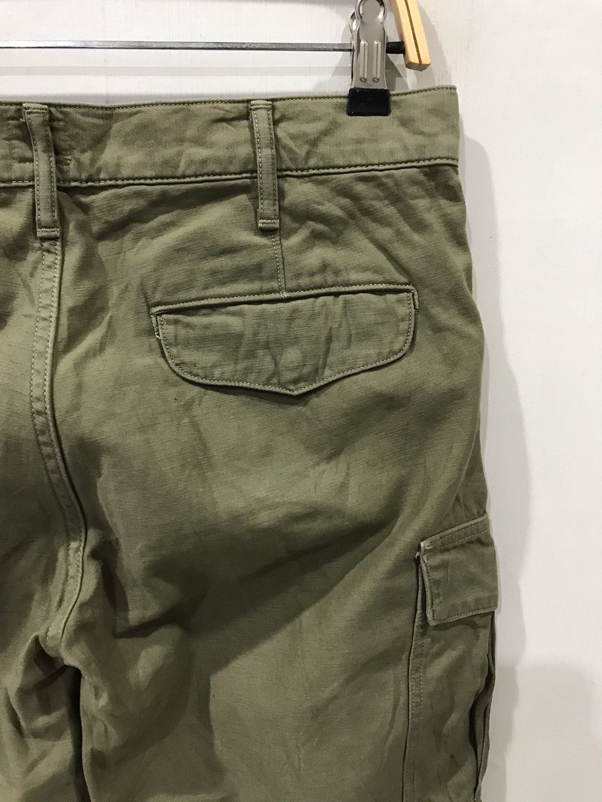 Japanese Brand DMG Japan War Era M65 Design Cargo Pant Size US 31 - 11 Thumbnail