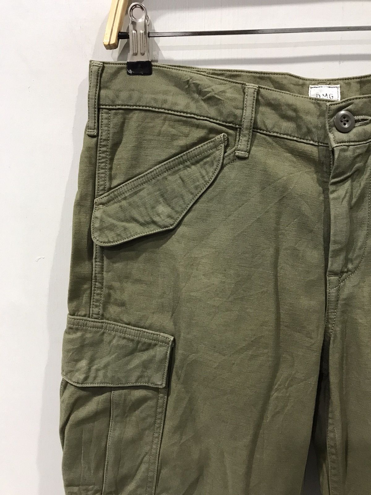 Japanese Brand DMG Japan War Era M65 Design Cargo Pant Size US 31 - 5 Thumbnail