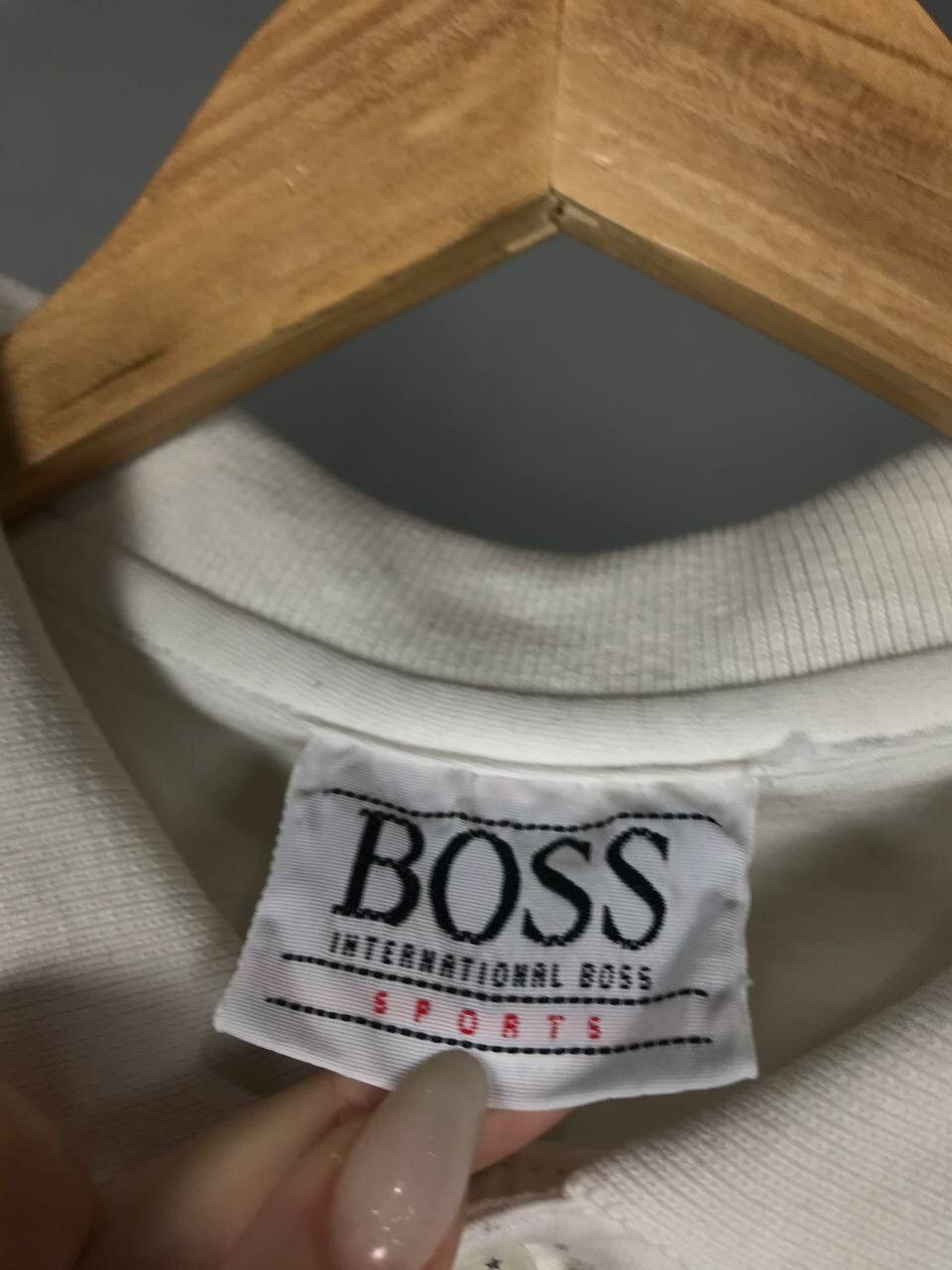 Hugo Boss × Vintage Hugo Boss streetwear luxury Andre Agassi vintage polo tee Size US L / EU 52-54 / 3 - 5 Thumbnail