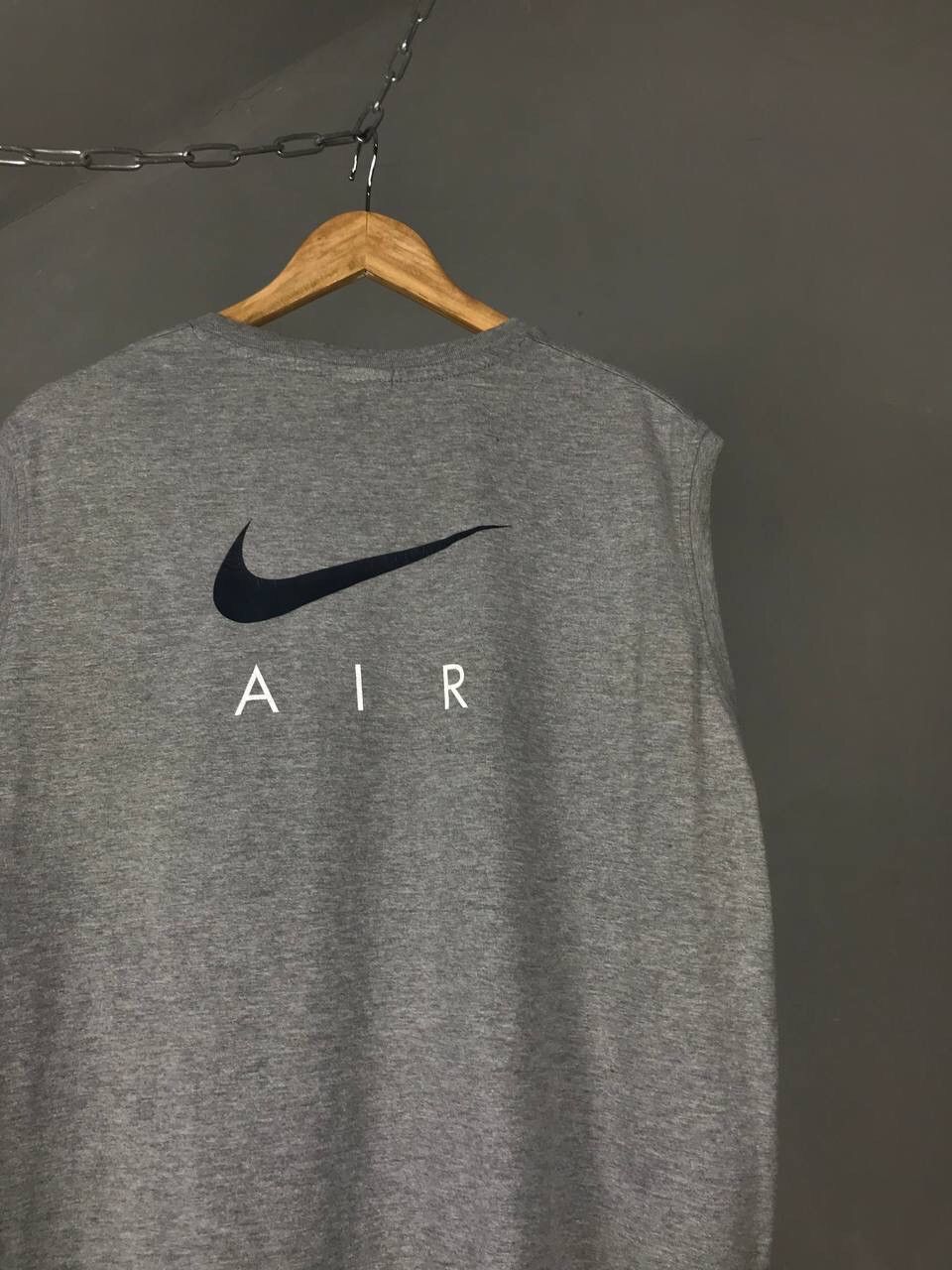 Nike × Vintage Nike Air swoosh vintage center logo streetwear tee Size US XL / EU 56 / 4 - 6 Thumbnail