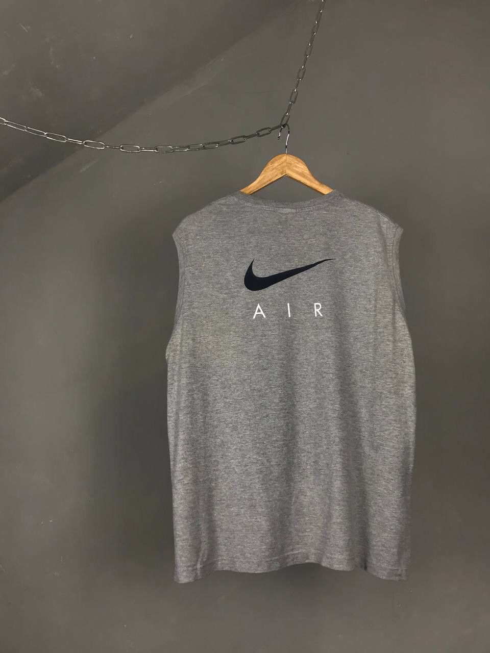 Nike × Vintage Nike Air swoosh vintage center logo streetwear tee Size US XL / EU 56 / 4 - 5 Thumbnail