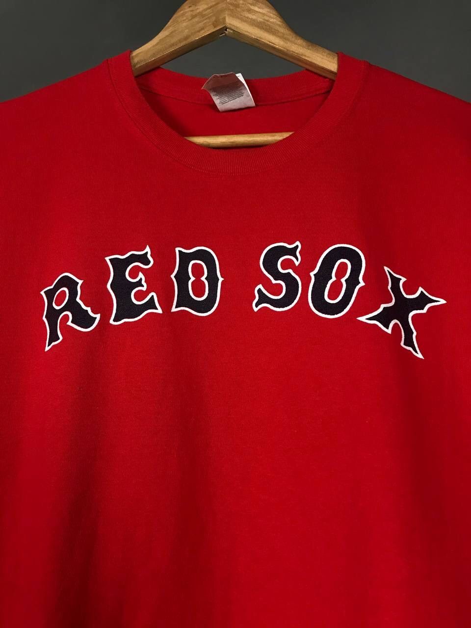 MLB MLB Red Sox streetwear sportswear tee Size US XL / EU 56 / 4 - 3 Thumbnail
