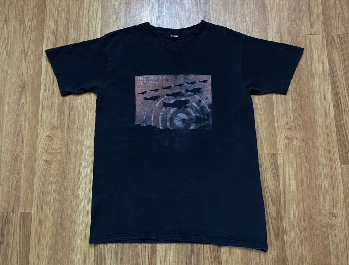 Band Tees Vintage The White Stripes T Shirt Tee Band Punk Size US L / EU 52-54 / 3 - 1 Thumbnail