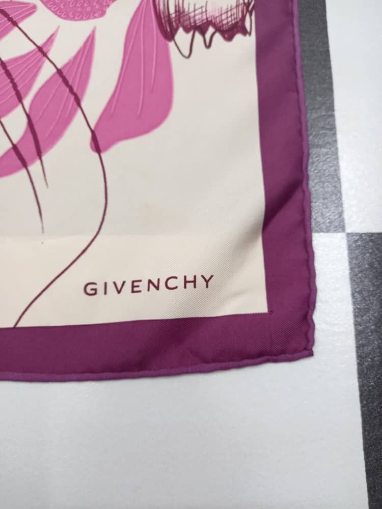 Givenchy Givenchy Silk Scarf Size ONE SIZE - 6 Thumbnail