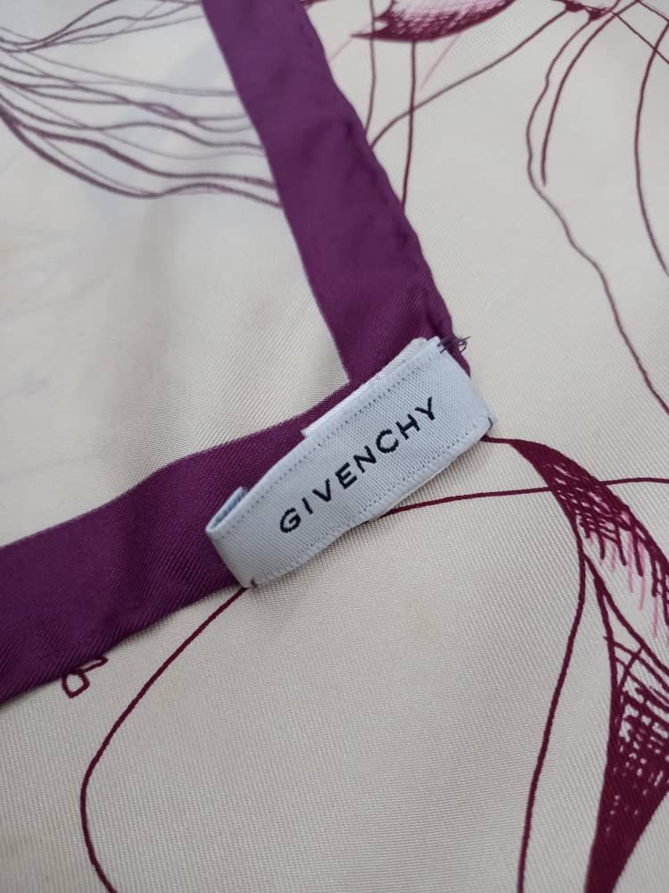 Givenchy Givenchy Silk Scarf Size ONE SIZE - 4 Thumbnail