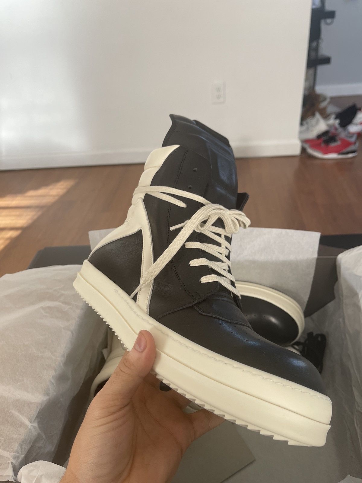 Rick Owens Rick Owens Geobasket | Grailed