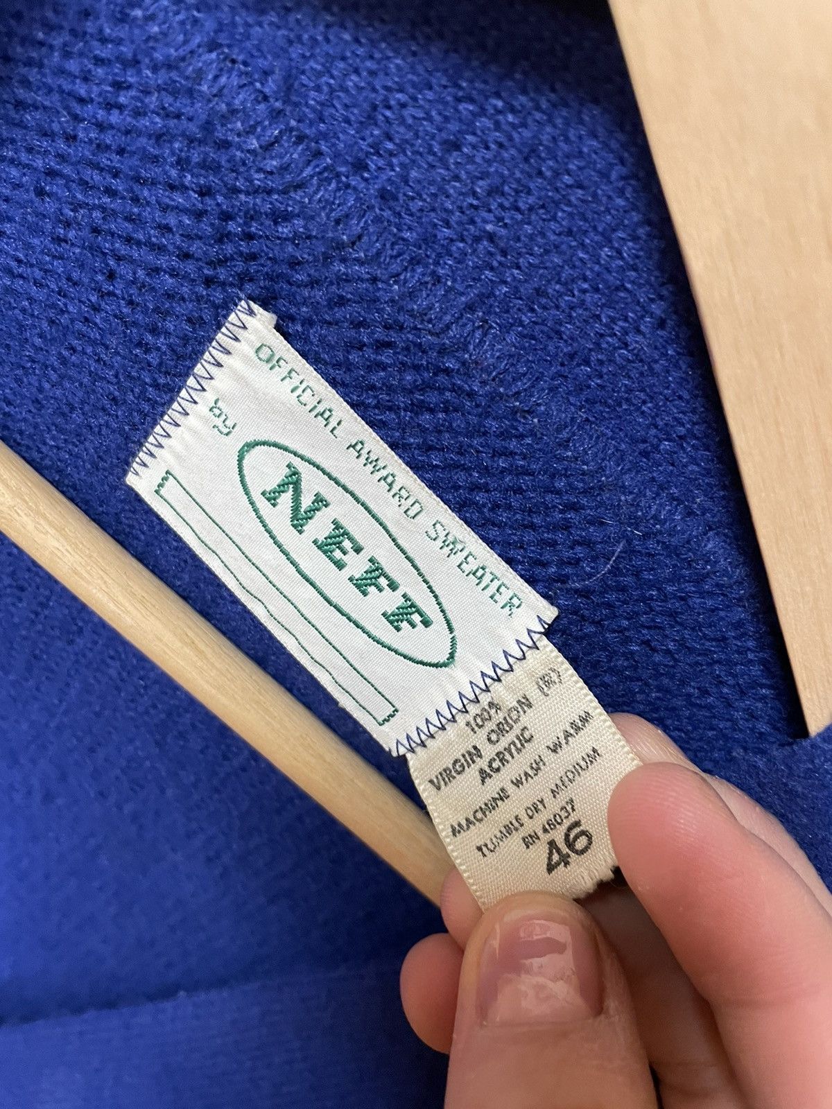 NEFF × Vintage 70s vintage cardigan ‼️read description‼️ Size US L / EU 52-54 / 3 - 3 Thumbnail