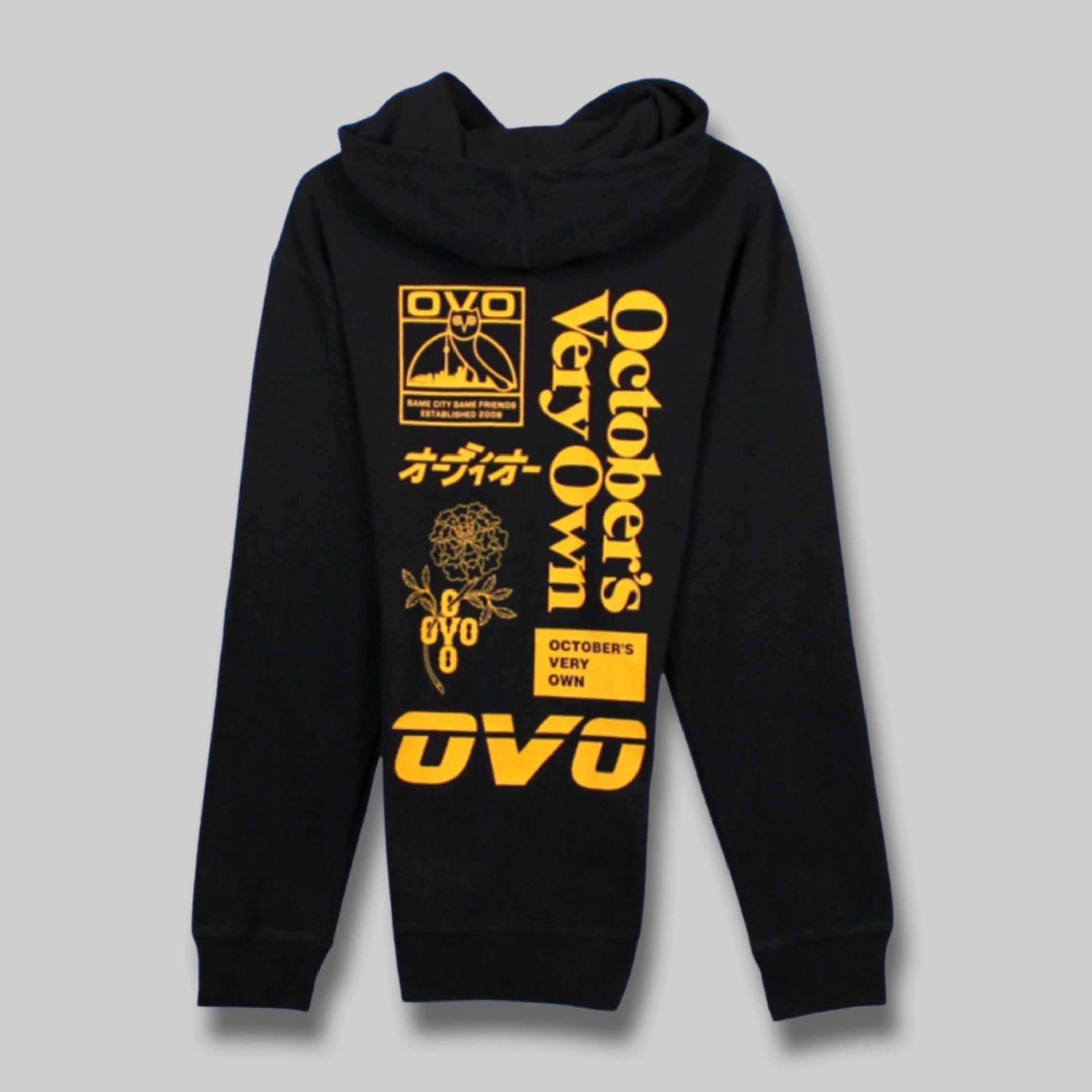 Drake Octobers Very Own OVO COLLAGE HOODIE Grailed