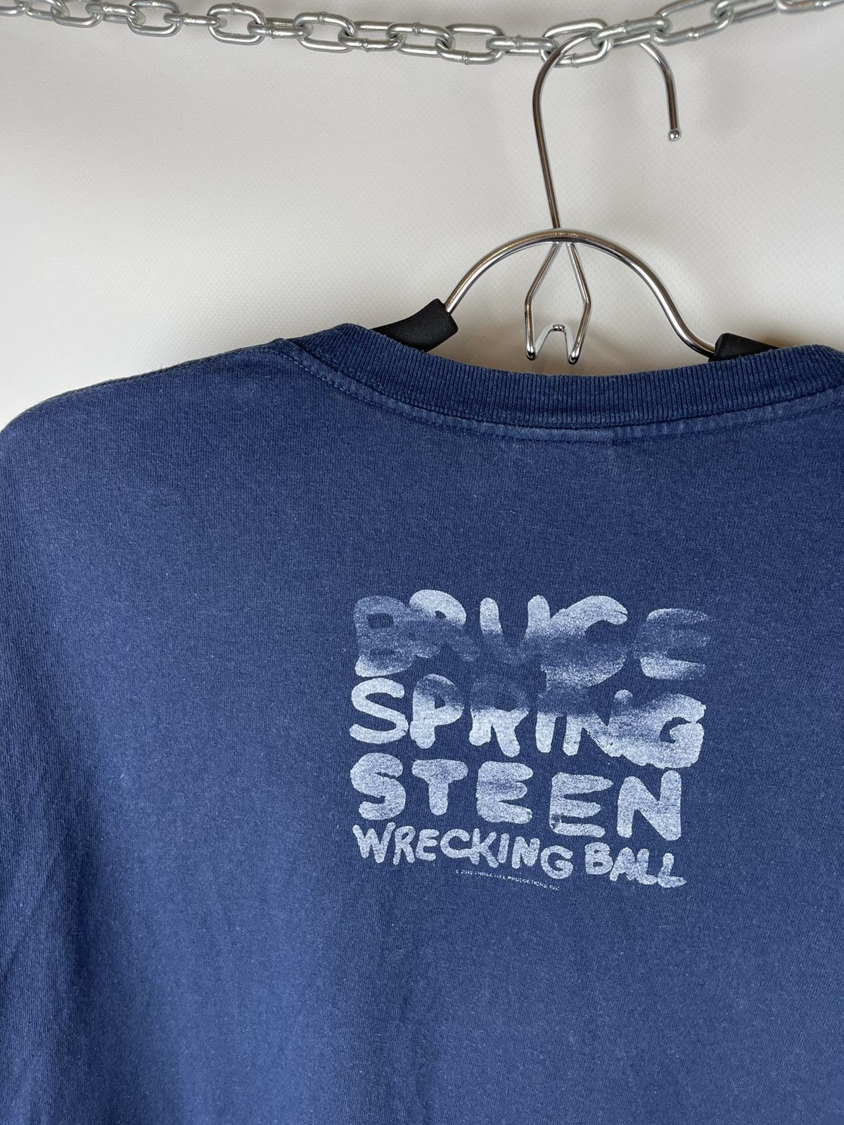 Band Tees Gildan 2012 Bruce Springsteen Wrecking Ball band tee shirt Size US XL / EU 56 / 4 - 6 Thumbnail