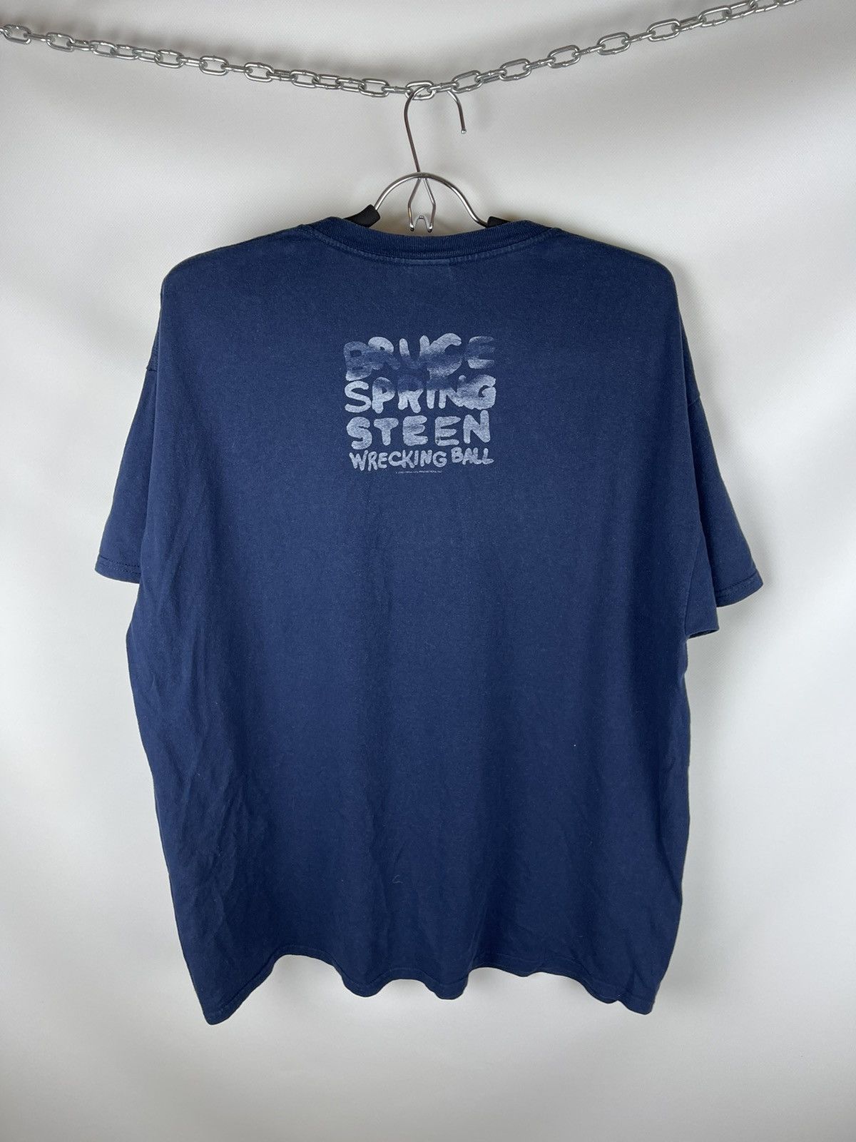 Band Tees Gildan 2012 Bruce Springsteen Wrecking Ball band tee shirt Size US XL / EU 56 / 4 - 2 Thumbnail