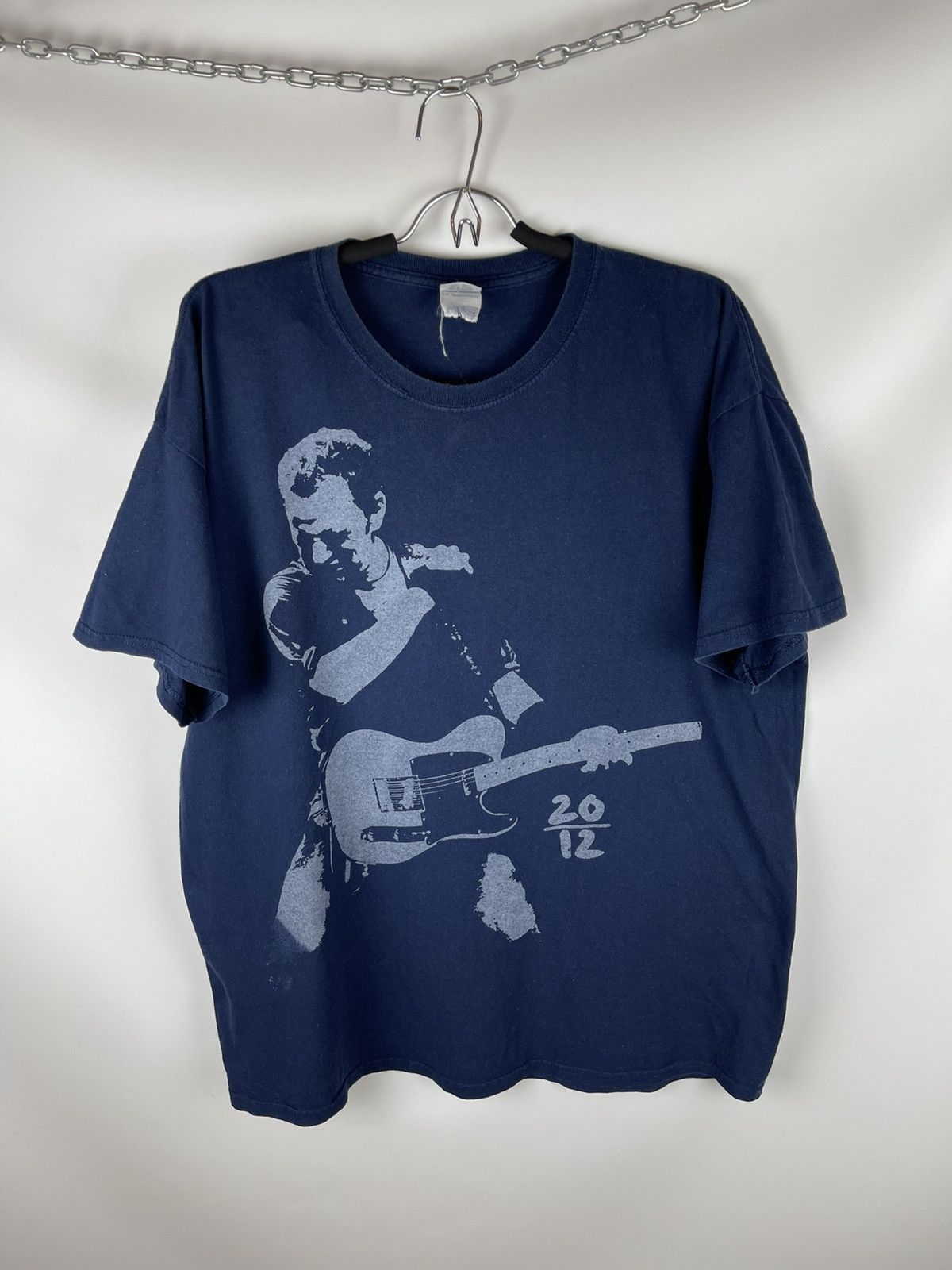 Band Tees Gildan 2012 Bruce Springsteen Wrecking Ball band tee shirt Size US XL / EU 56 / 4 - 1 Thumbnail