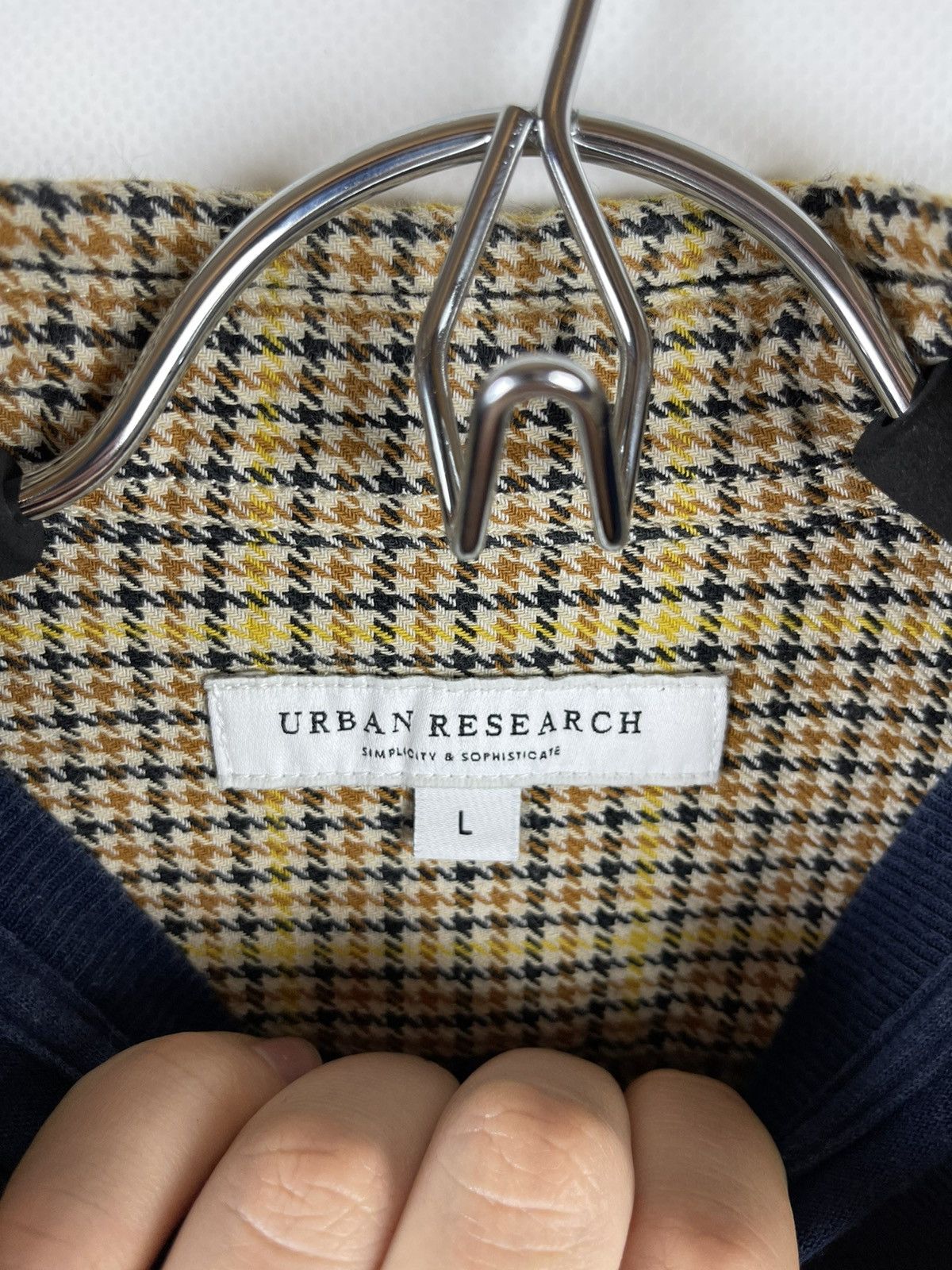 Flannel × URBAN RESEARCH DOORS Urban Research vintage flannel checkered shirt travis Scott Size US L / EU 52-54 / 3 - 7 Thumbnail