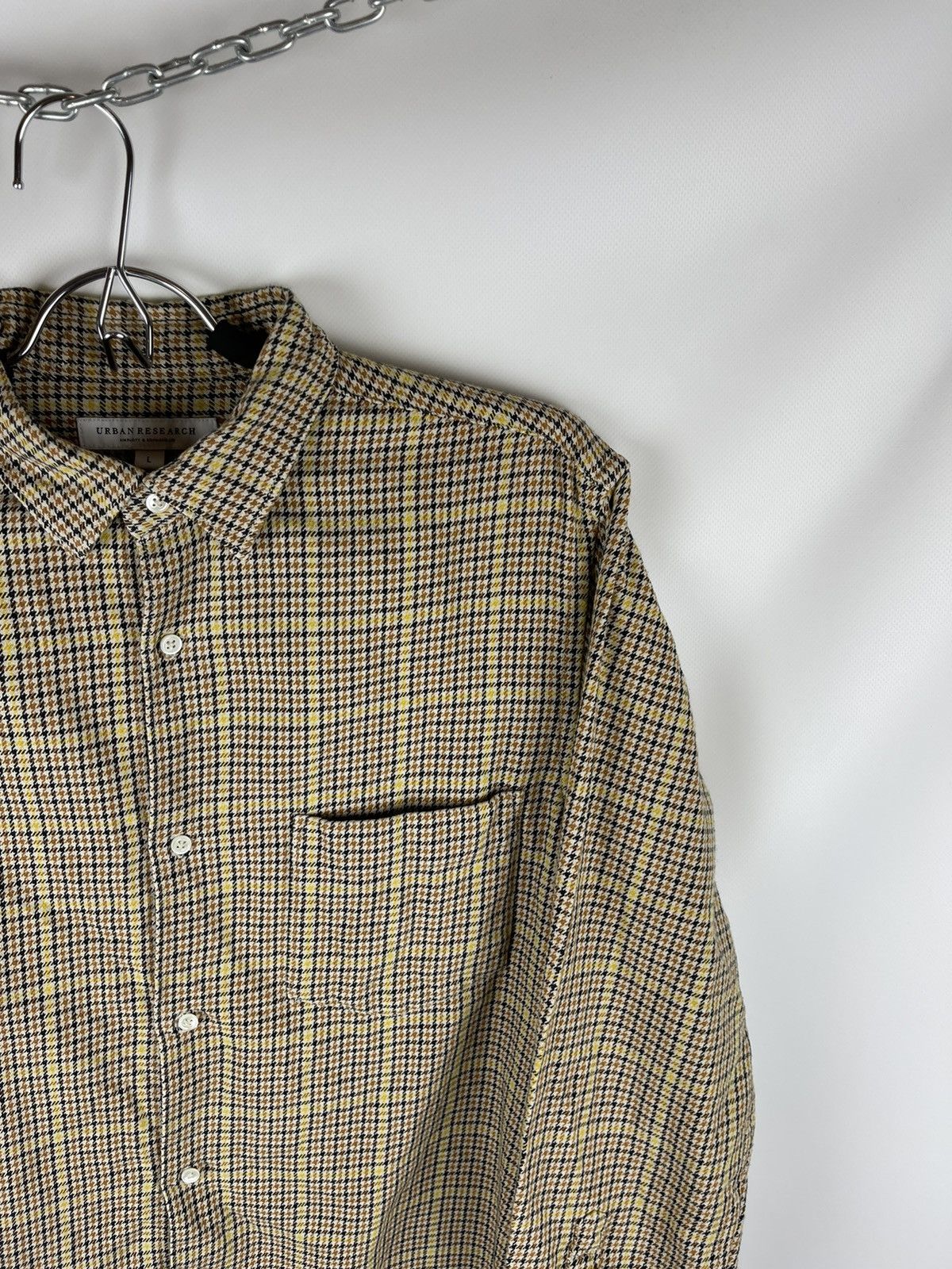 Flannel × URBAN RESEARCH DOORS Urban Research vintage flannel checkered shirt travis Scott Size US L / EU 52-54 / 3 - 11 Thumbnail