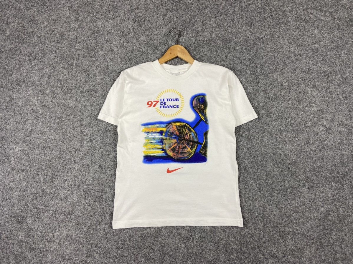 Nike Nike vintage 97 Le Tour de France T-shirt Size US M / EU 48-50 / 2 - 1 Thumbnail