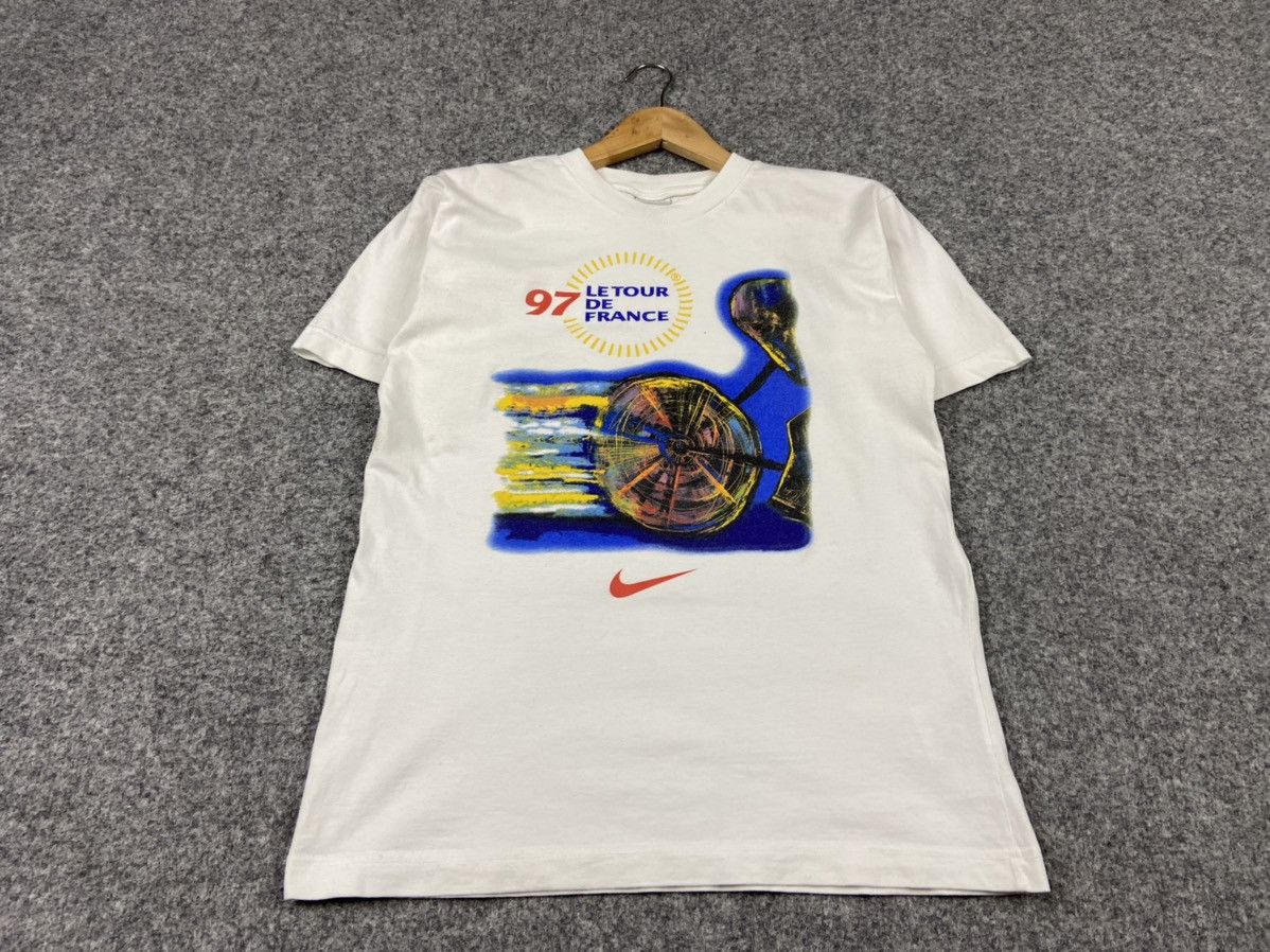 Nike Nike vintage 97 Le Tour de France T-shirt Size US M / EU 48-50 / 2 - 2 Thumbnail