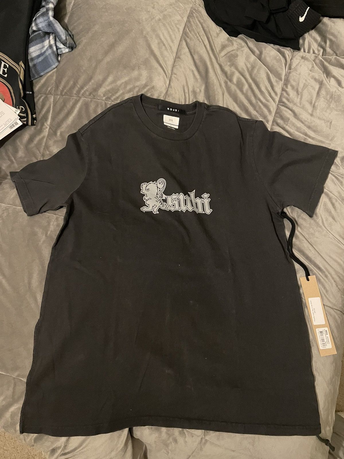 New Ksubi Royalty Kash tee Jet black
