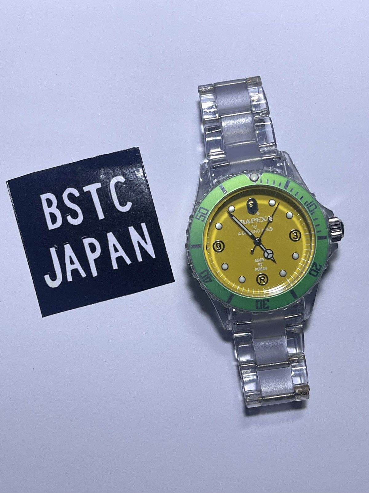 Bapex clear watch hotsell