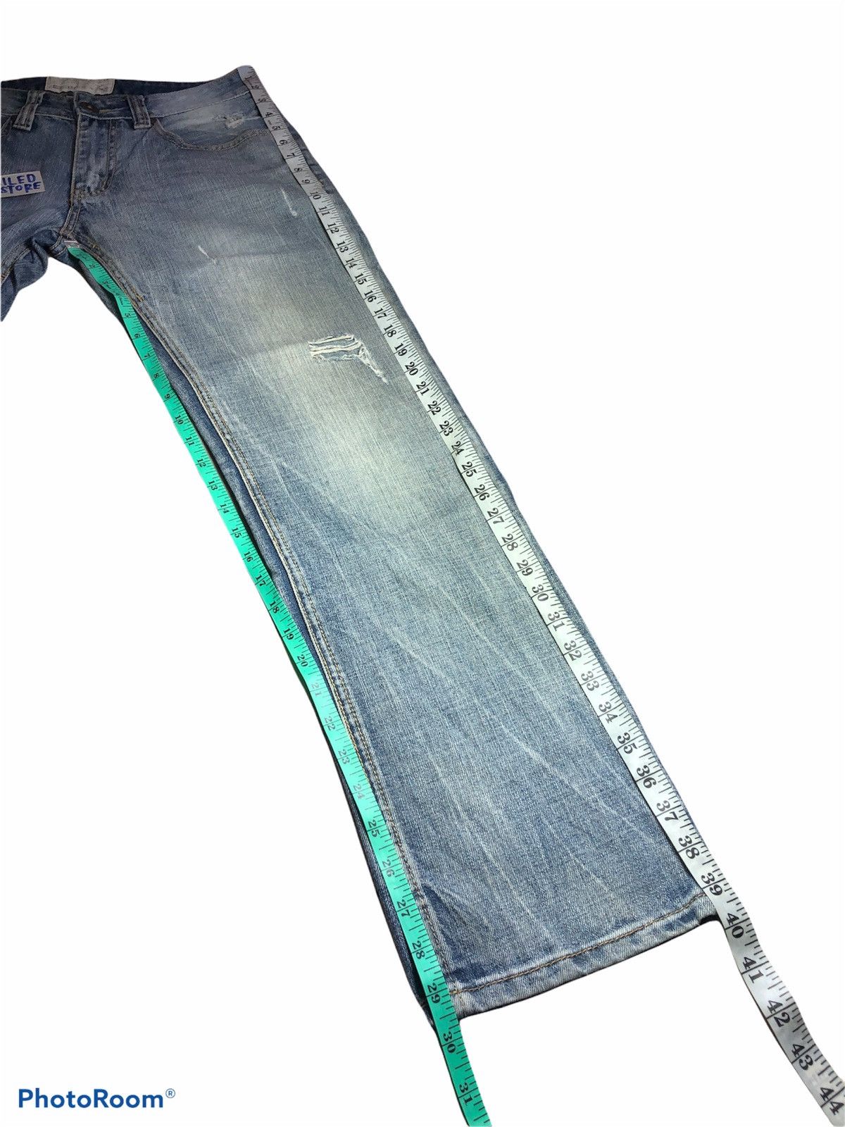Ecko Unltd. ECKO UNLTD WASHED BLUE DENIM Size US 30 / EU 46 - 5 Thumbnail