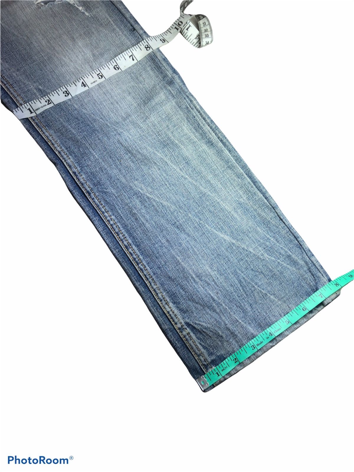 Ecko Unltd. ECKO UNLTD WASHED BLUE DENIM Size US 30 / EU 46 - 6 Thumbnail