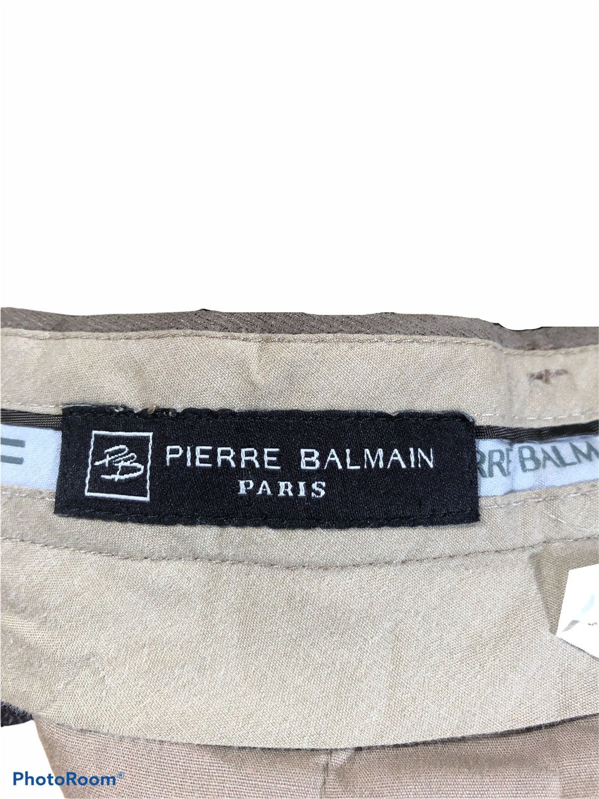 Balmain × Pierre Balmain PIERRE BALMAIN HERRINGBONE PANT Size US 32 / EU 48 - 9 Thumbnail