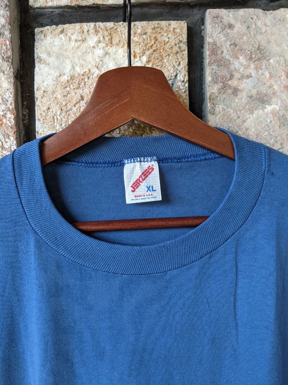 Vintage Vintage Jerzees Plain Tee x American Vintage Size US XL / EU 56 / 4 - 2 Thumbnail