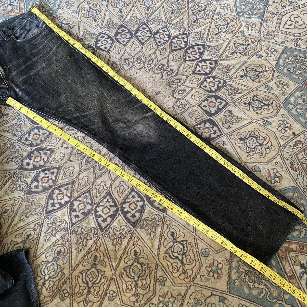 QUENCHLOUD QUENCHLOUD Distressed Denim Jeans Keep The Faith Size US 33 - 21 Thumbnail