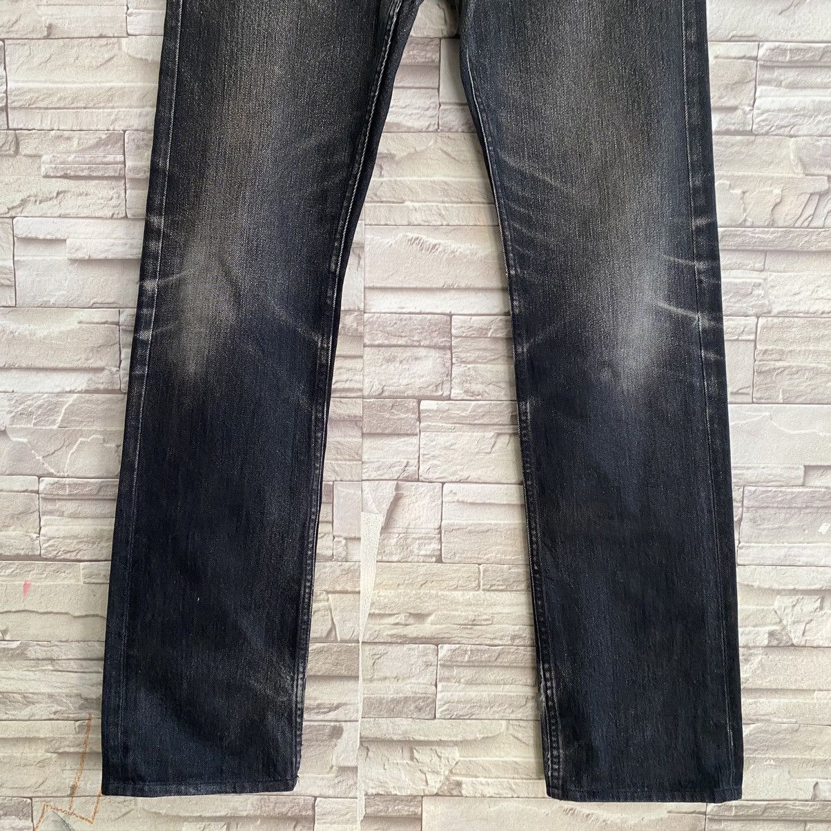 QUENCHLOUD QUENCHLOUD Distressed Denim Jeans Keep The Faith Size US 33 - 5 Thumbnail